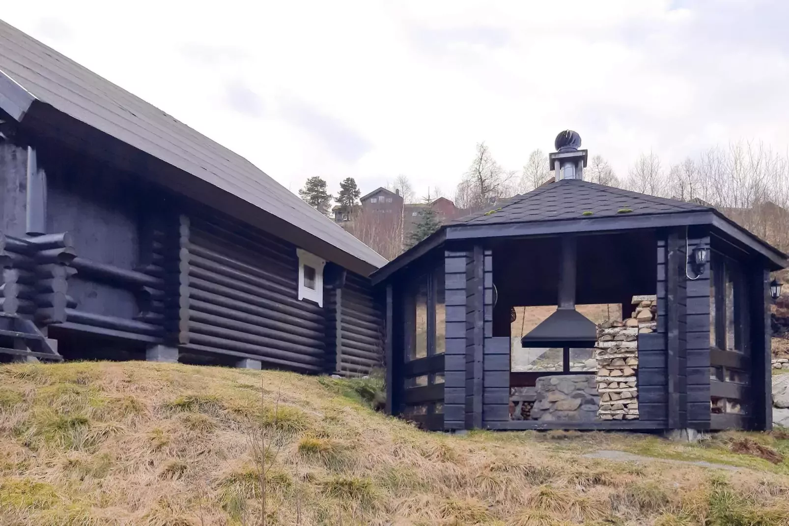 Maison de vacances pour 6 a Tjørhom-Extérieur