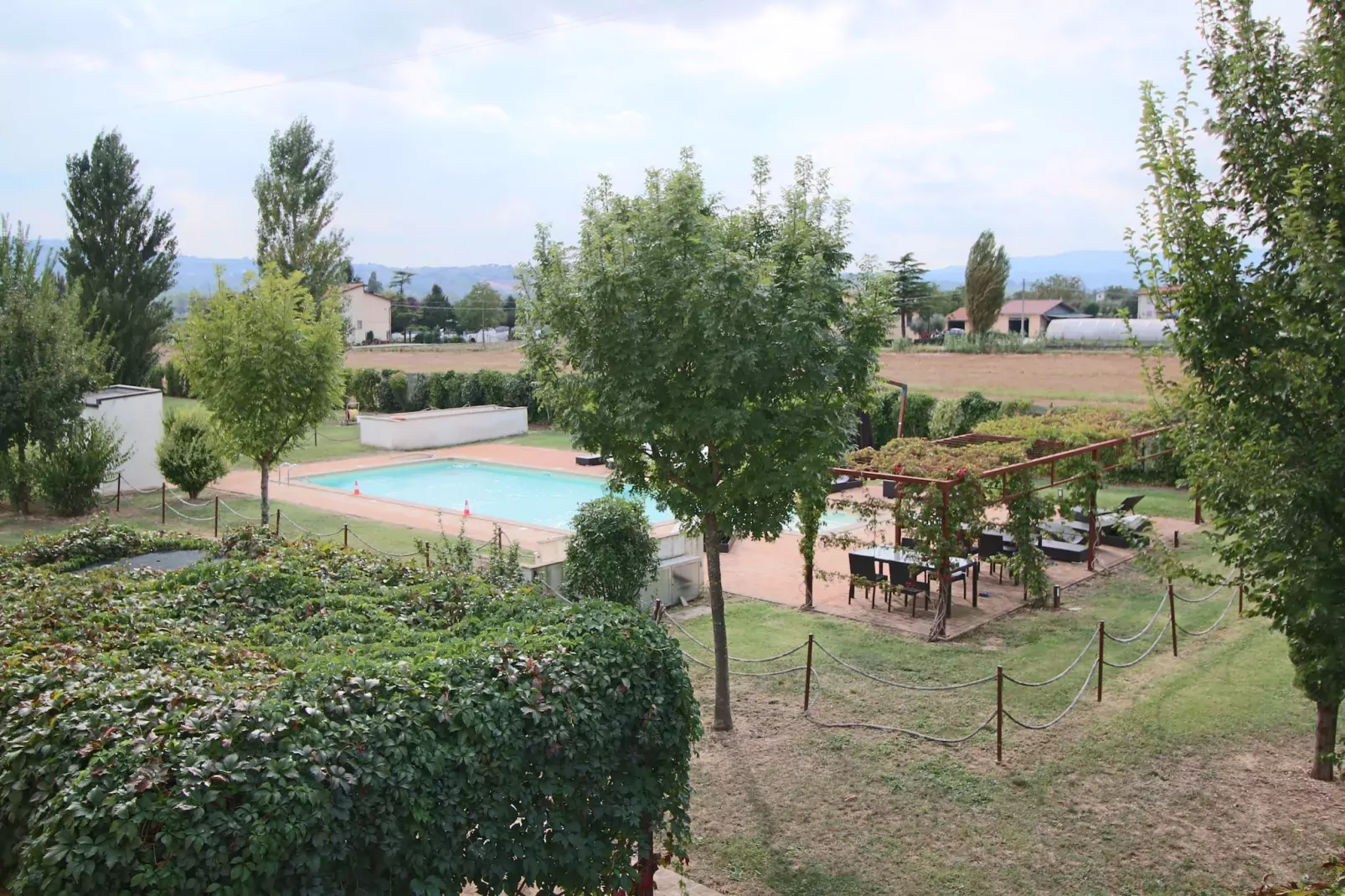 Le Volte-View in summer
