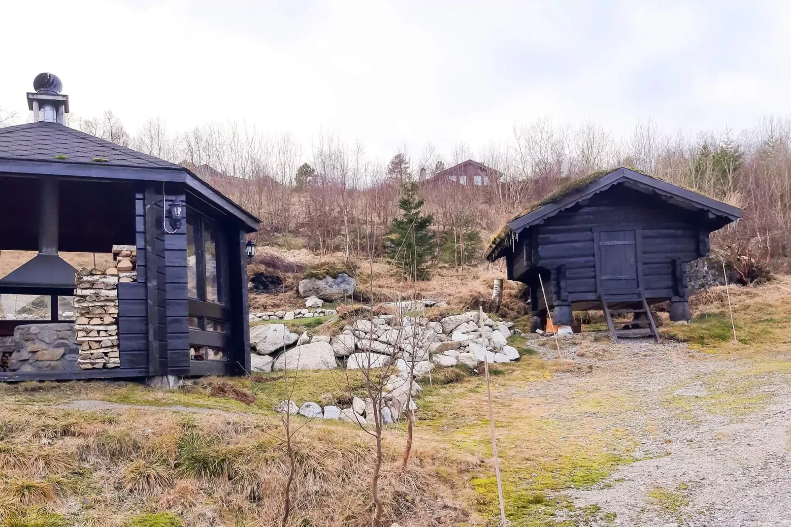Maison de vacances pour 6 a Tjørhom-Extérieur