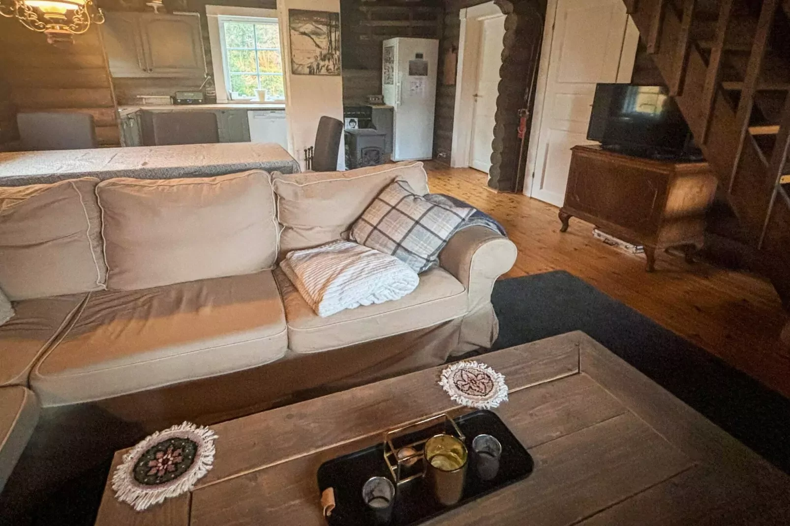 Maison de vacances pour 6 a Tjørhom-Intérieur