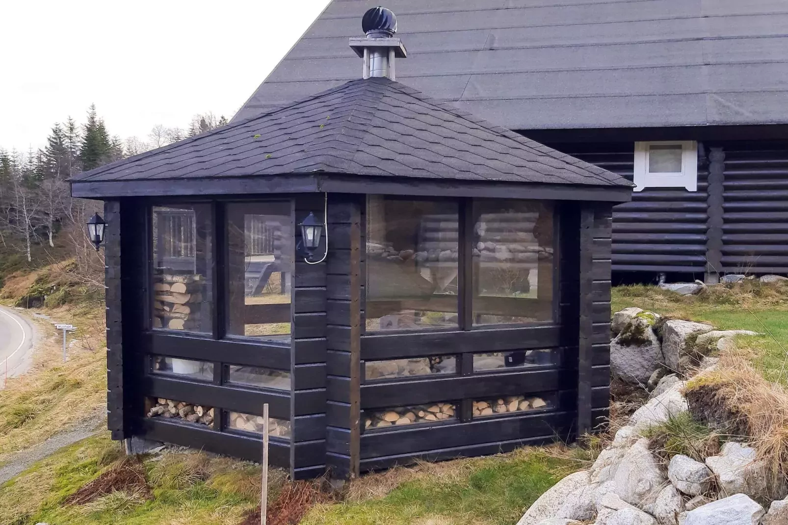 Maison de vacances pour 6 a Tjørhom-Extérieur