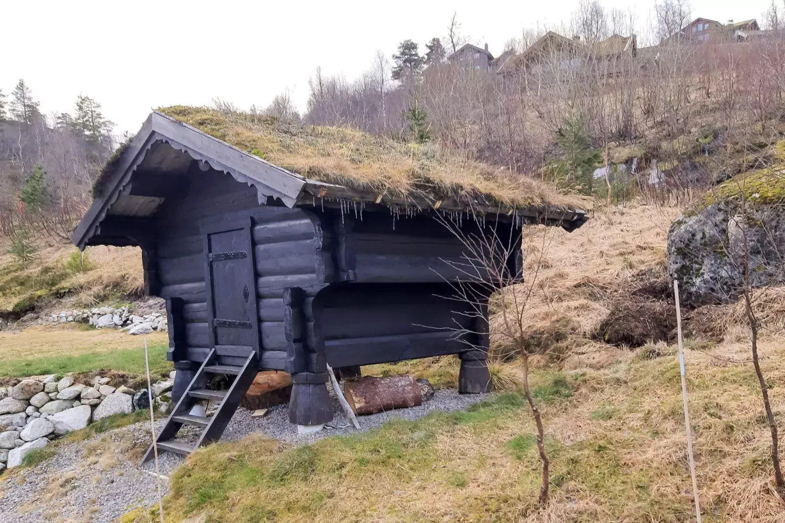 Maison de vacances pour 6 a Tjørhom-Extérieur