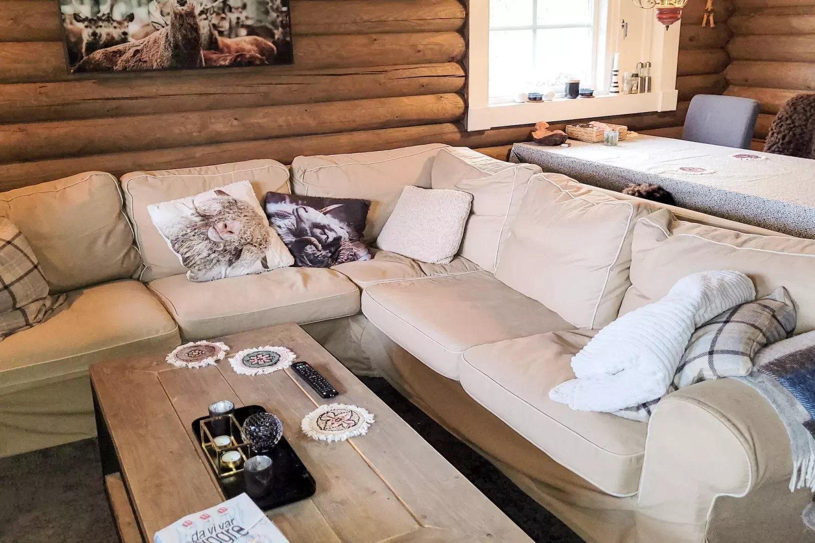 Maison de vacances pour 6 a Tjørhom-Intérieur