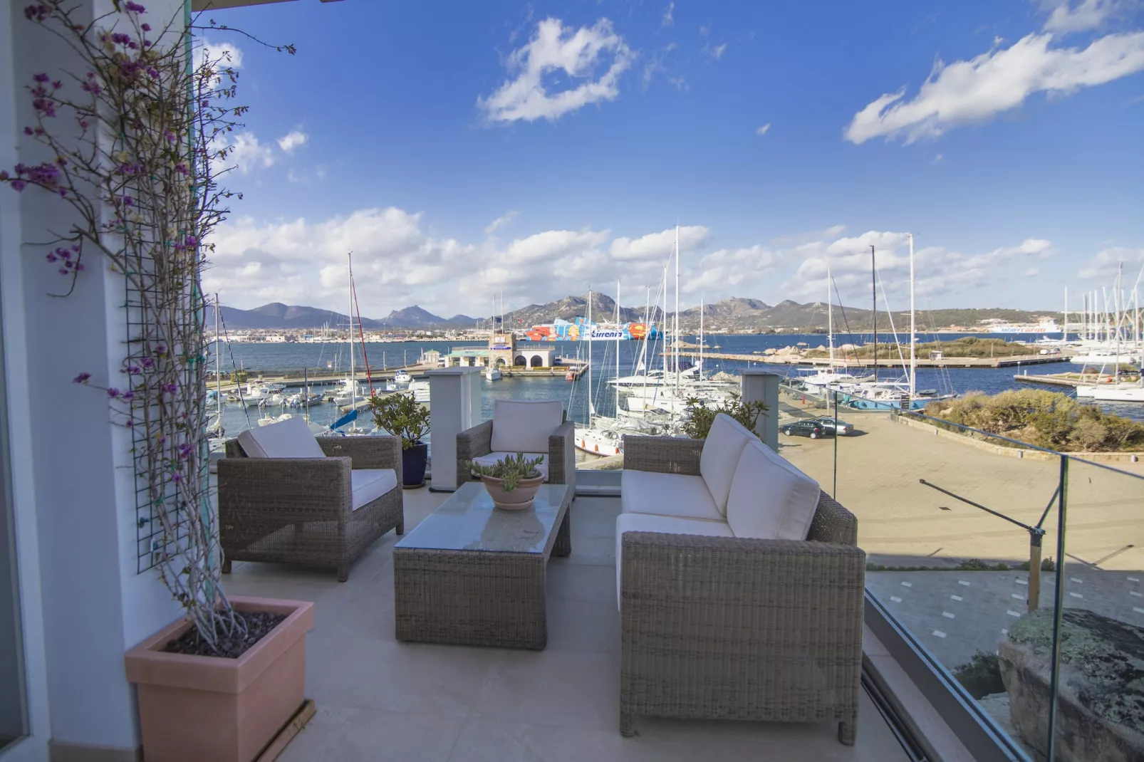 On the Waterfront-Terrace balcony