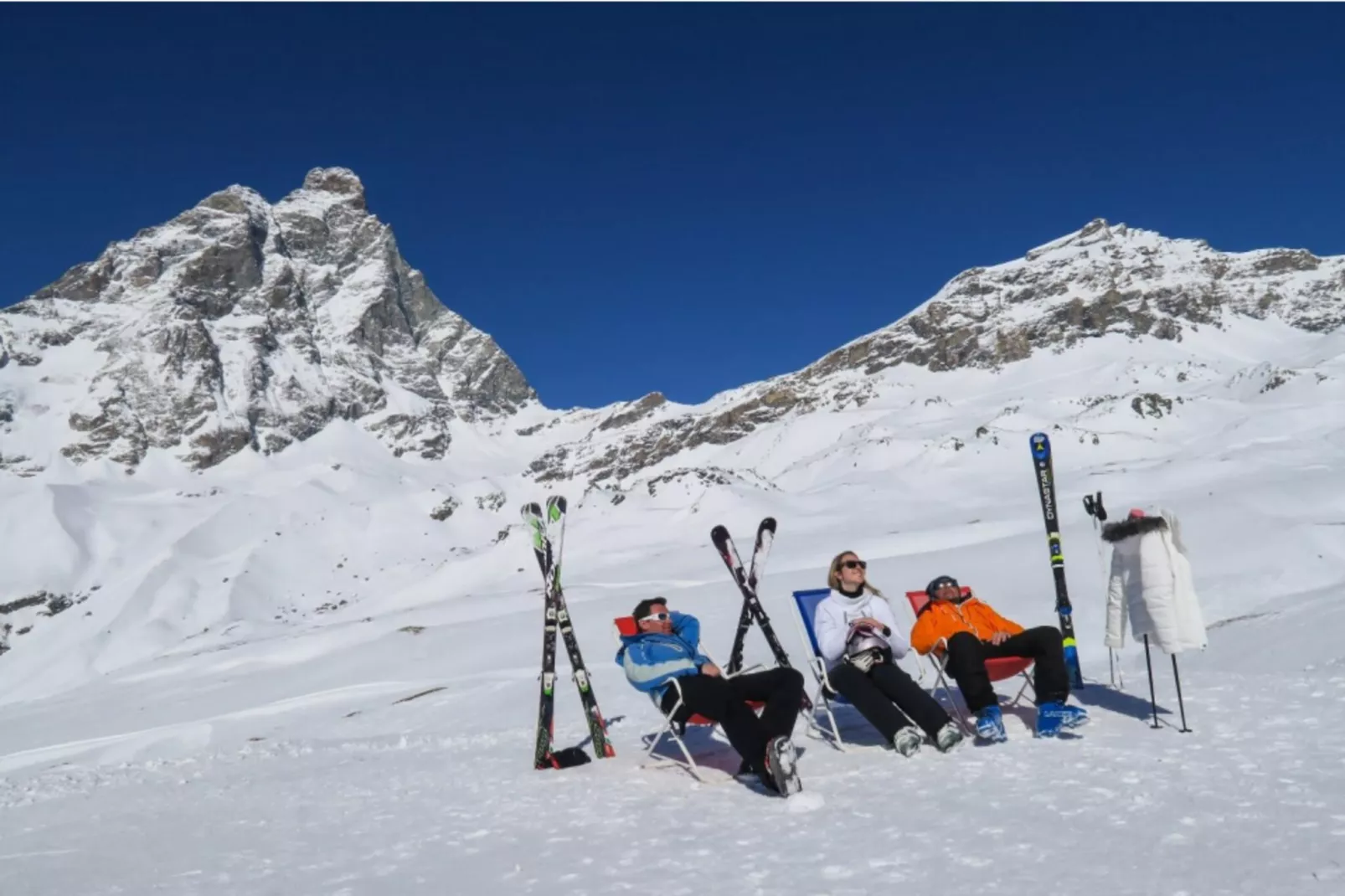 Chalet Antey Trilo-Gebiet Winter 5 km