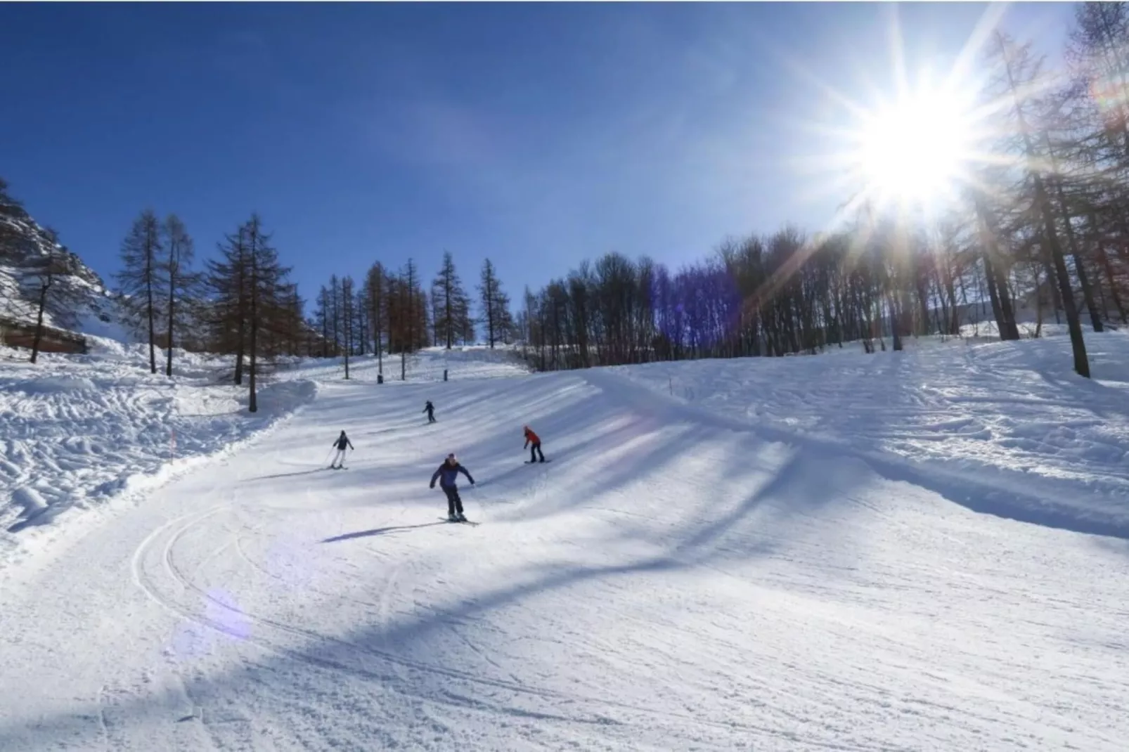Chalet Antey Quadri C-Gebiet Winter 5 km