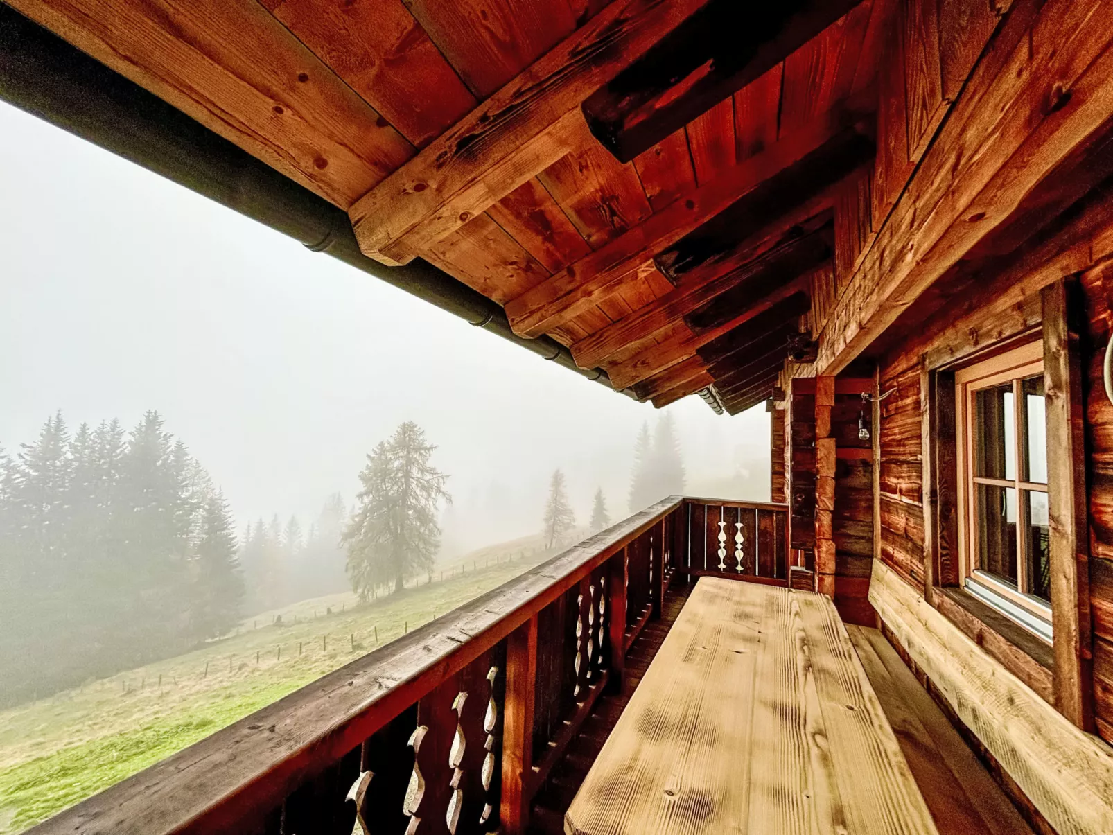 Heregger Hütte-Draußen