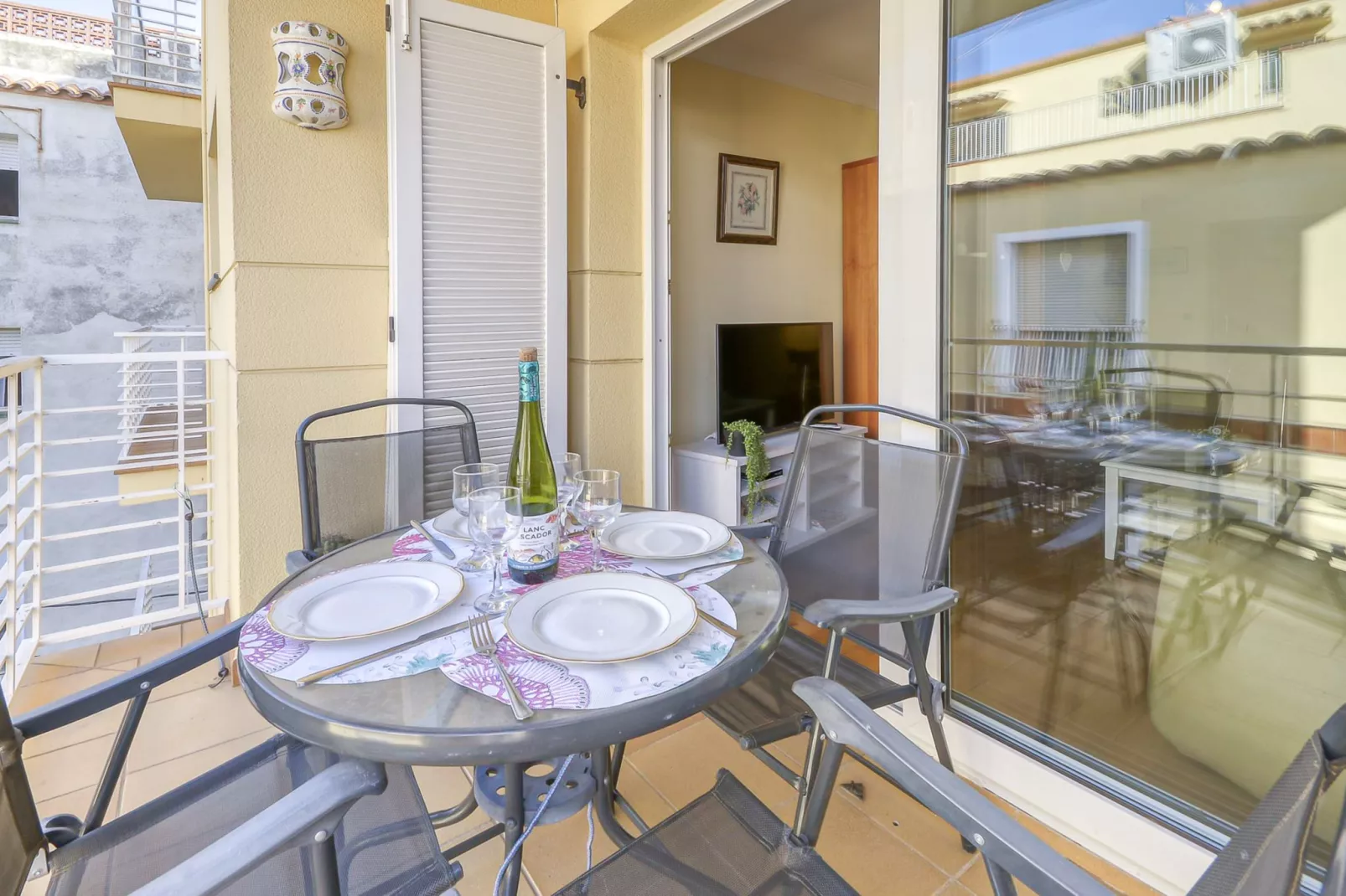 AVDA DE RHODE 113 Roses-Balcon-terrasse