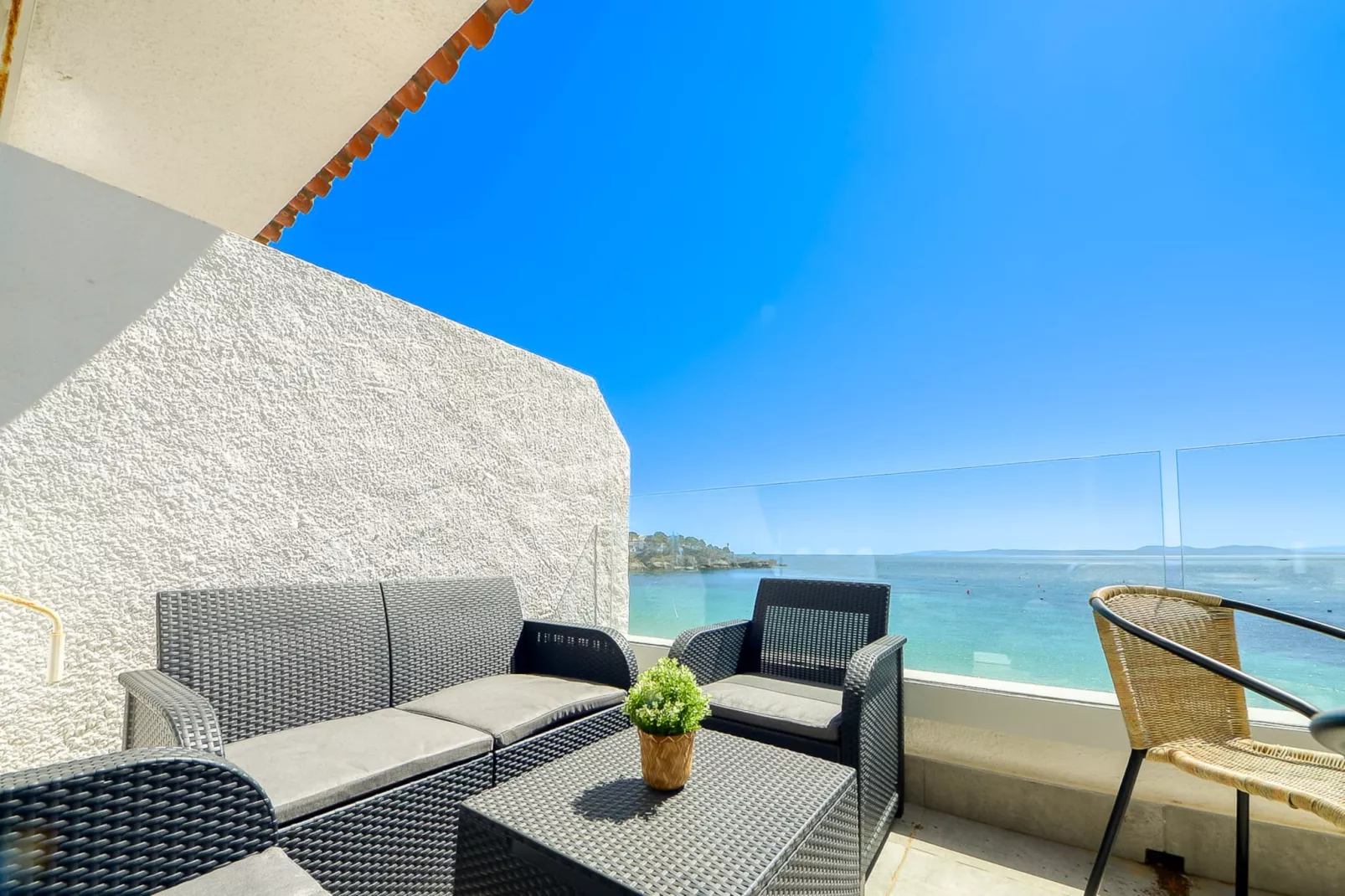 ALMADRAVA BEACH 1 Roses-Terrassenbalkon