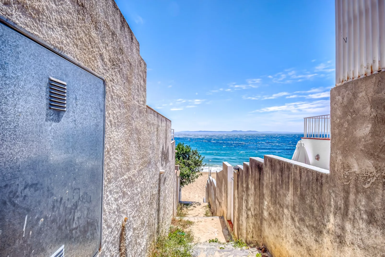 ALMADRAVA BEACH 1 Roses-Gebiete Sommer 1 km