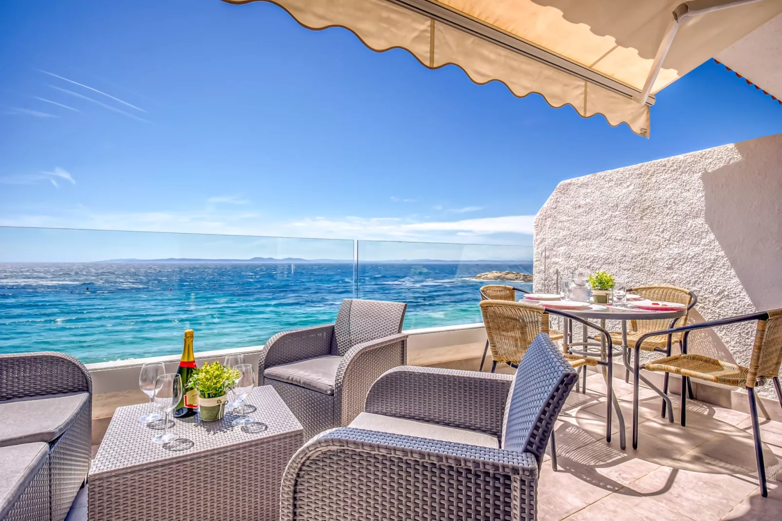 Almadrava Strand 2 Roses-Terrace balcony