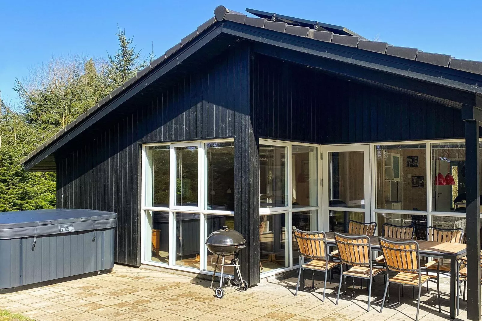 8 person holiday home in Oksbøl-By Traum-Spa