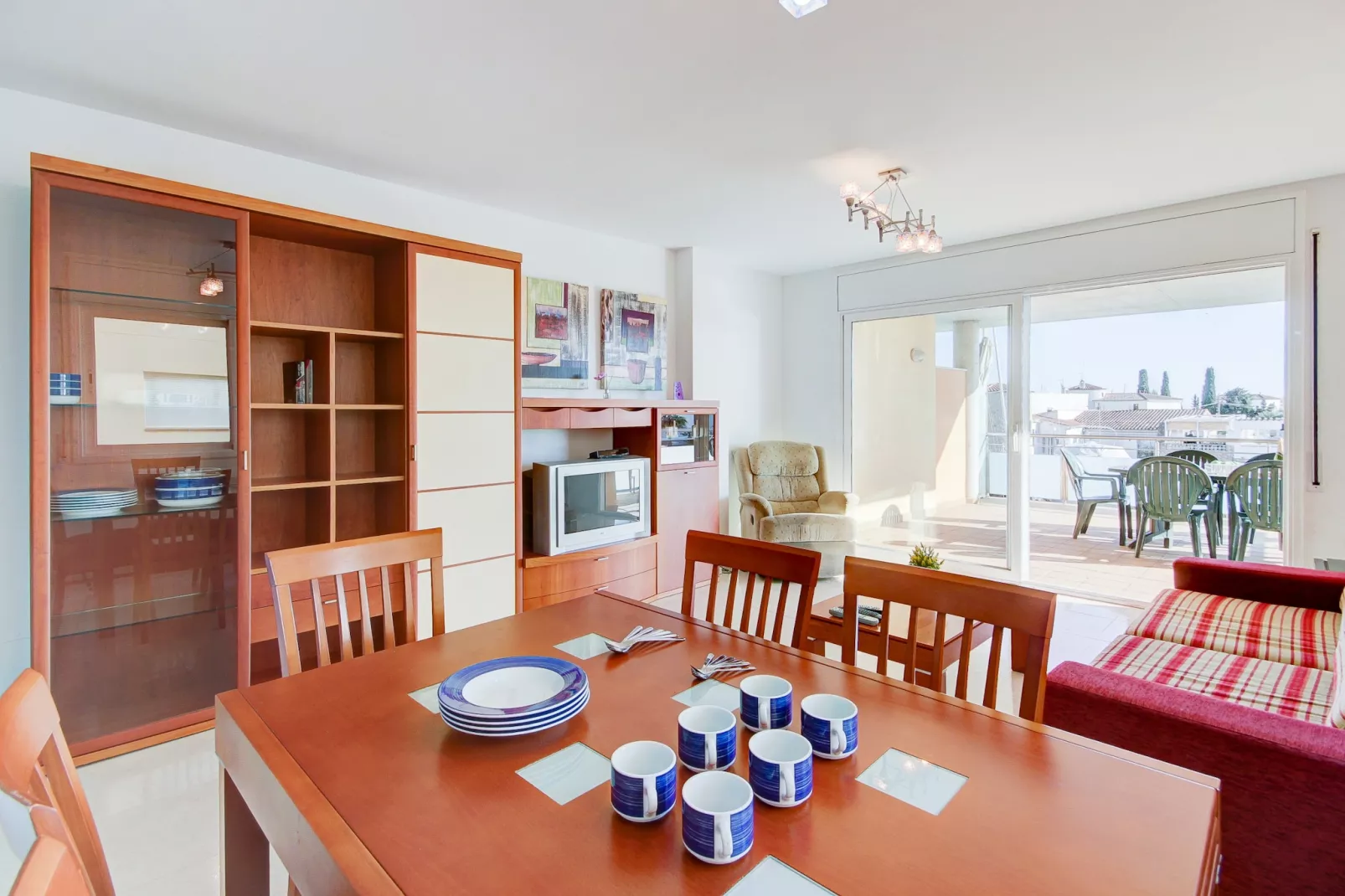 CAP MESTRAL 1A Roses-Wohnzimmer