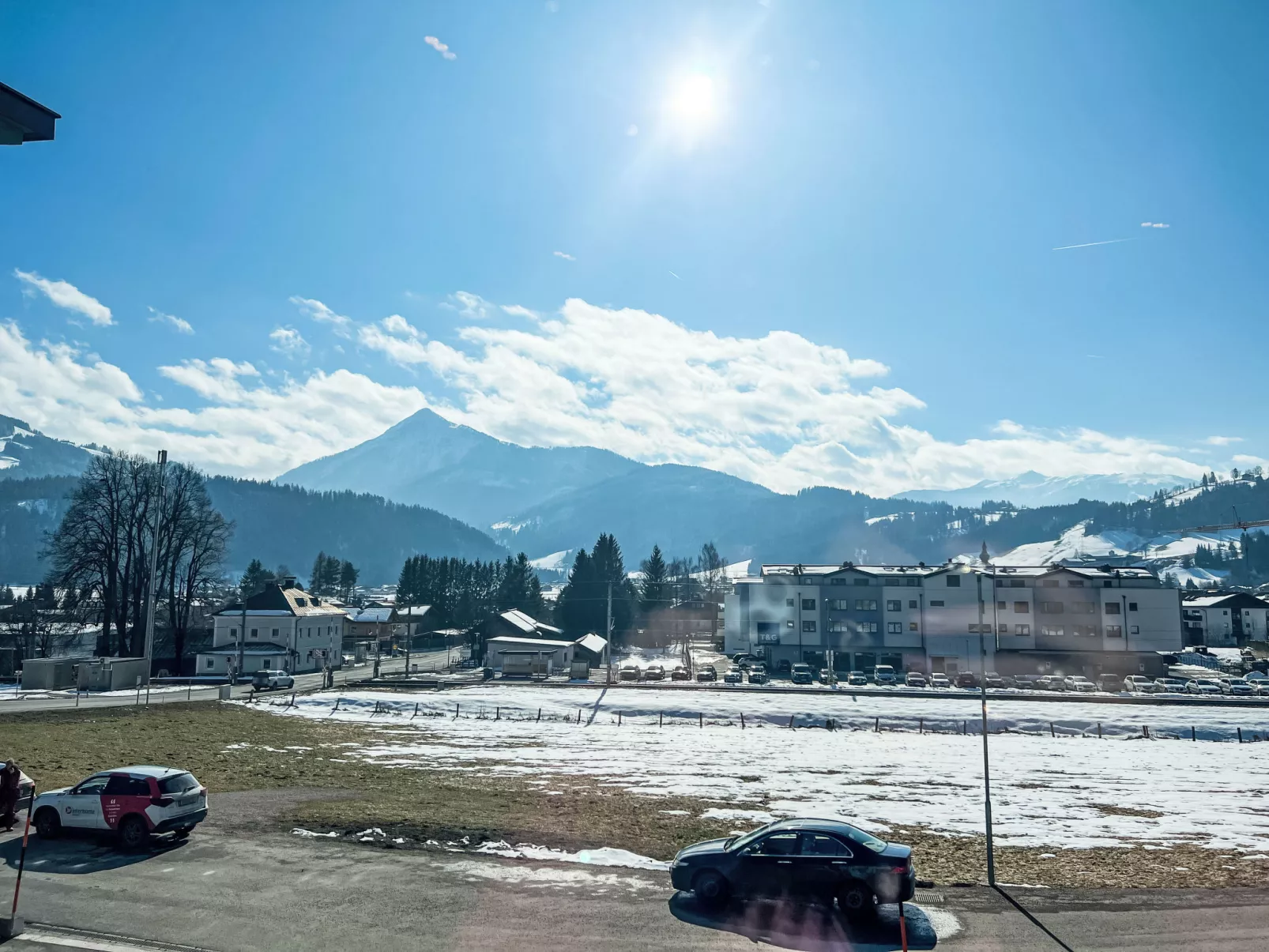 Bergblick-Draußen