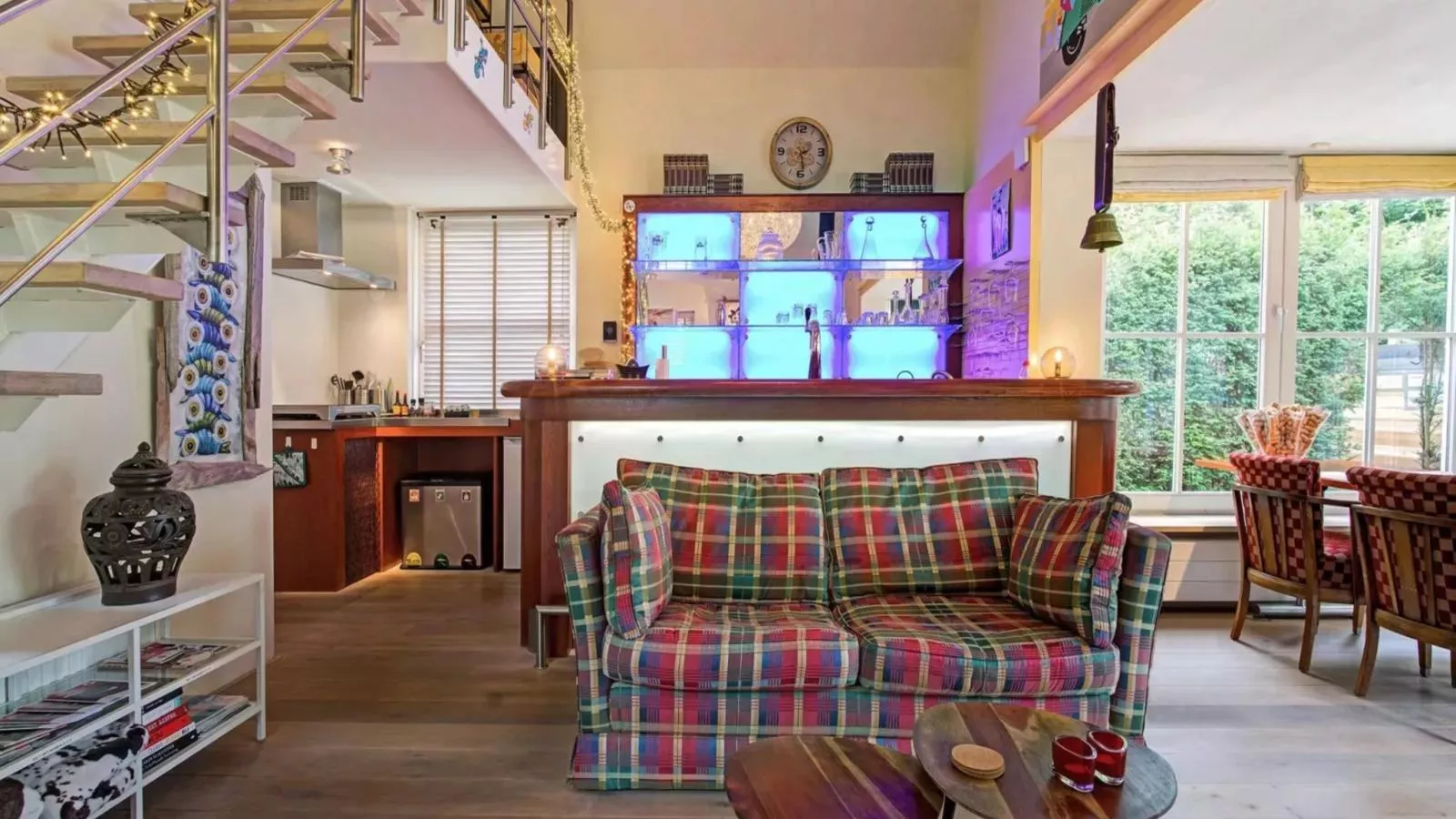 Wellnesshuisje Kalheupink-Living room