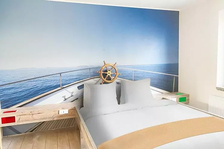 7-Bett-Studio mit 3er Alkoven und Küche-Bedroom