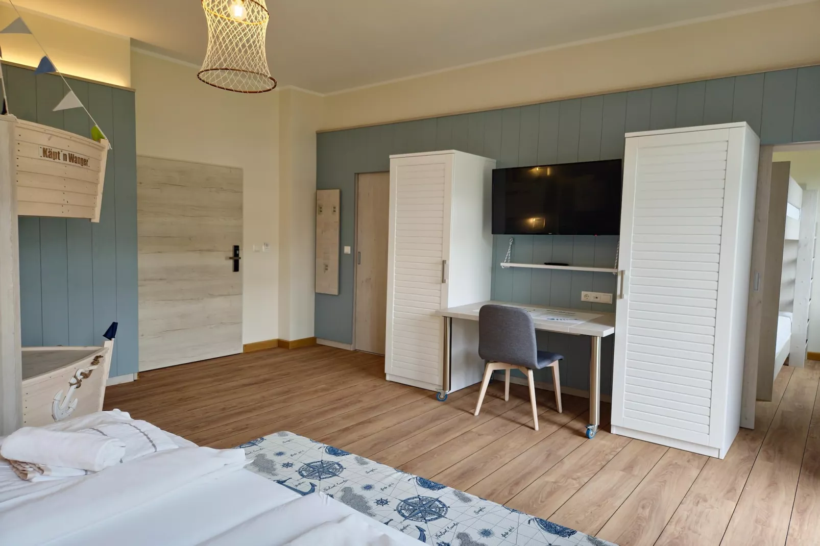 4-Bett-Appartement-Living room