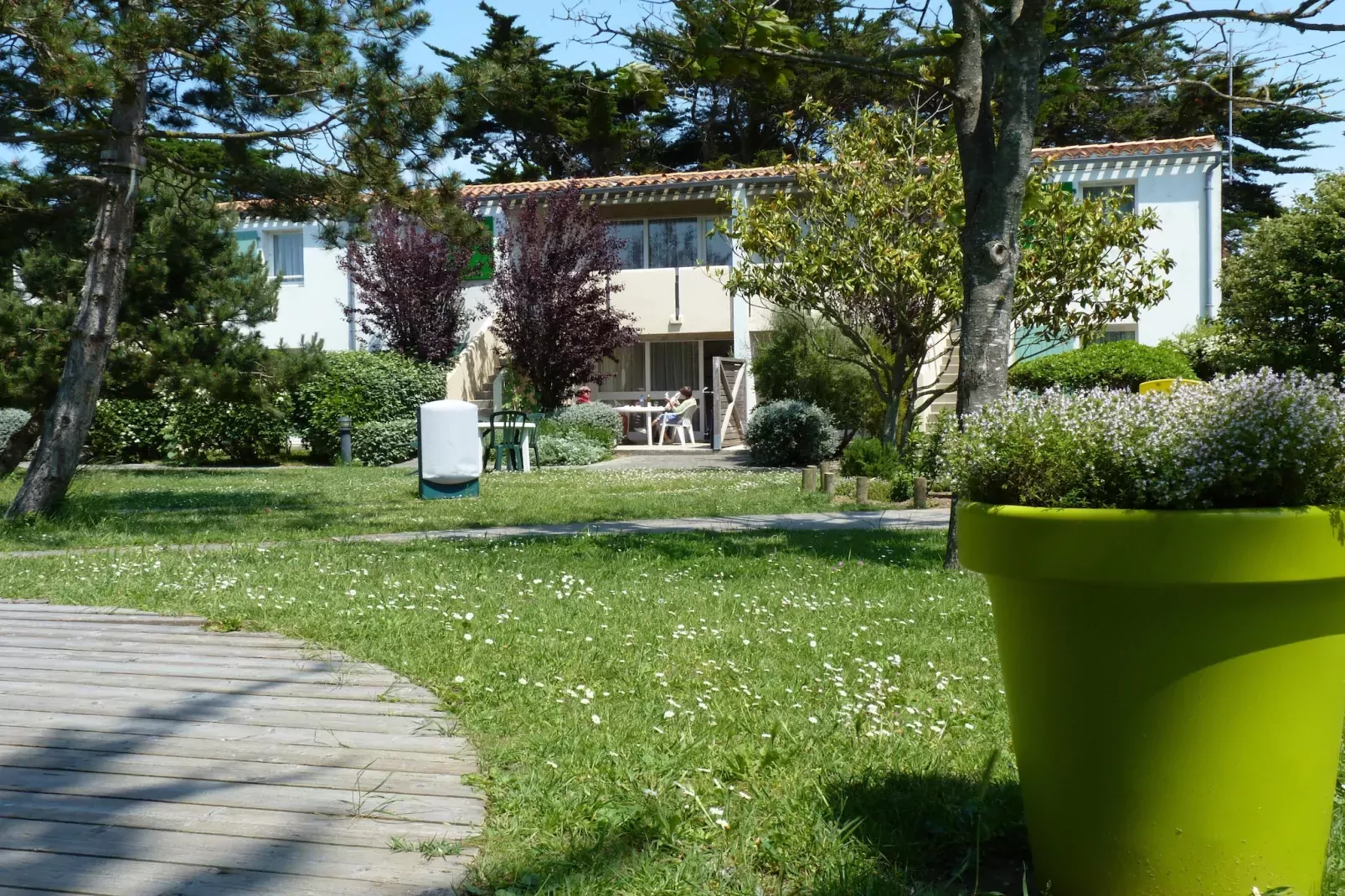 Ars-en-Ré - Appartement 3 Pièces 6 Personnes 1 bébé Rez-de-jardin-Außenbereich Winter