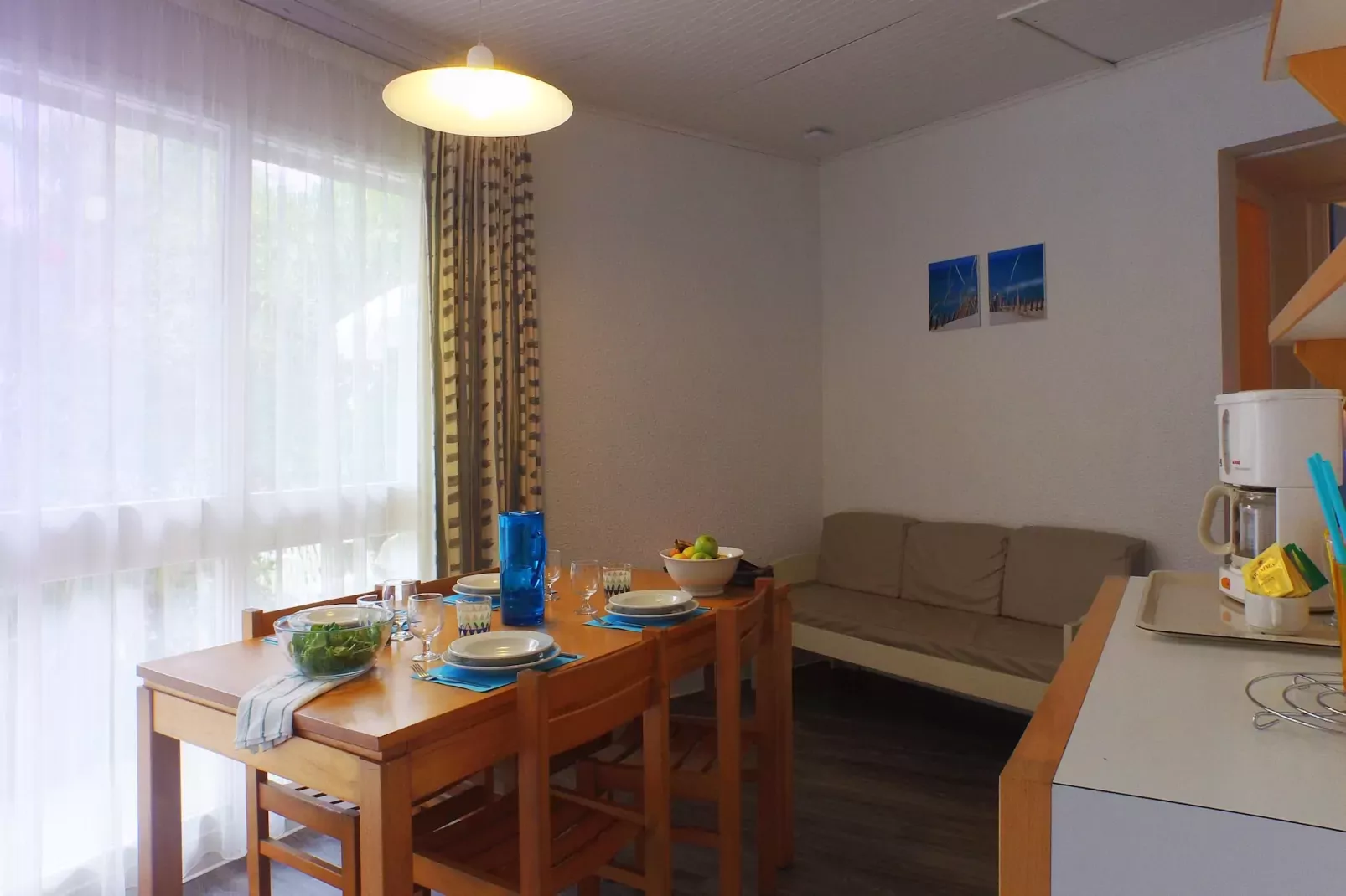 Ars-en-Ré - Appartement 3 Pièces 6 Personnes 1 bébé Rez-de-jardin-Esszimmer