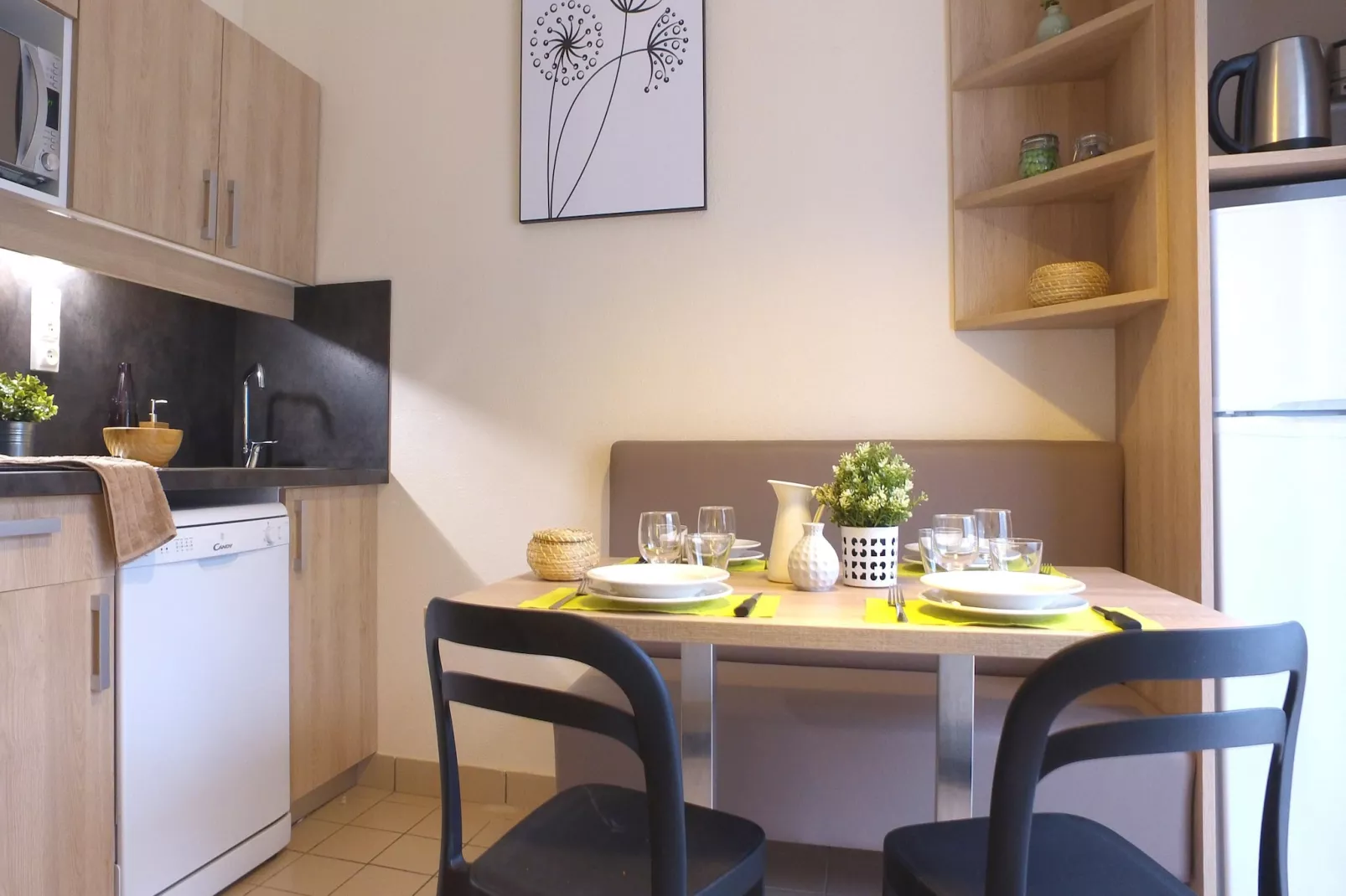 Gîte 2 Pièces 4 Personnes-Esszimmer