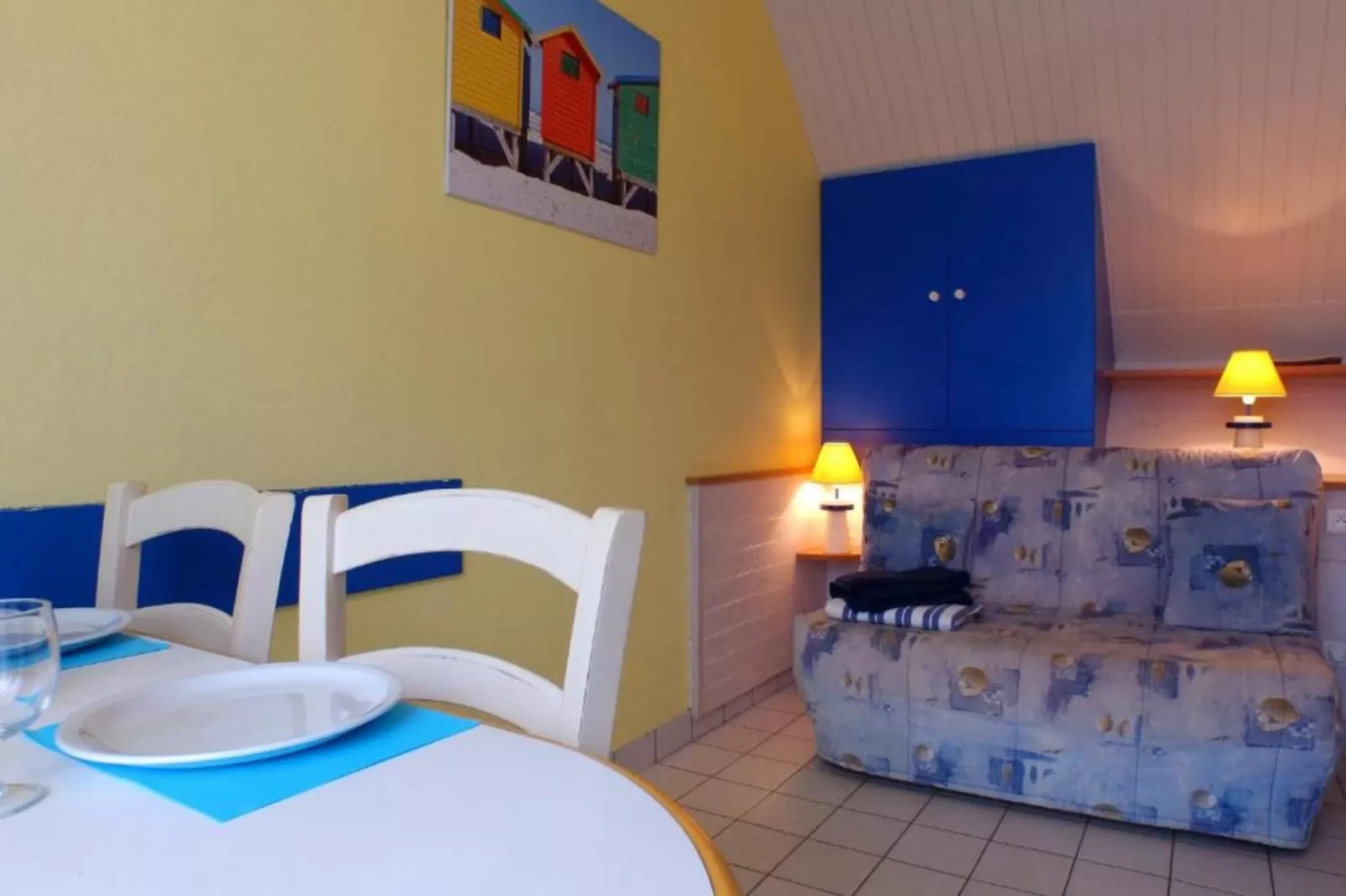 La Turballe- Gîte 3 Pièces 6 Personnes 1  bébé-Living room