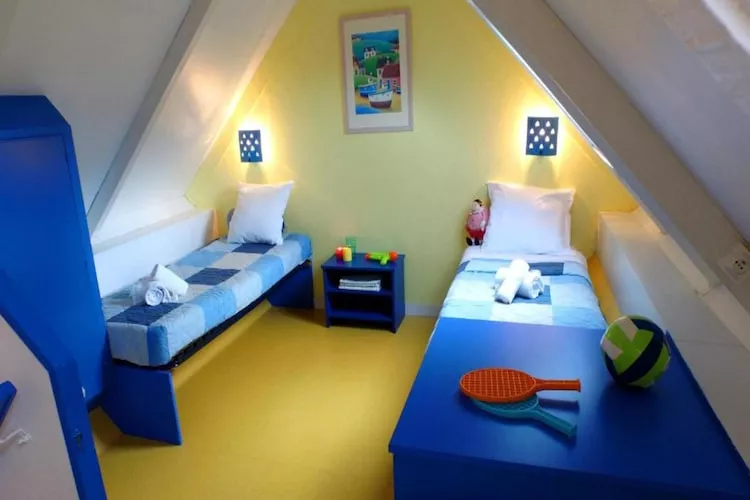 La Turballe- Gîte 3 Pièces 6 Personnes 1  bébé-Bedroom