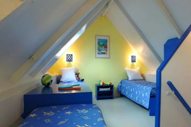 La Turballe- Gîte 3 Pièces 6 Personnes 1  bébé-Bedroom