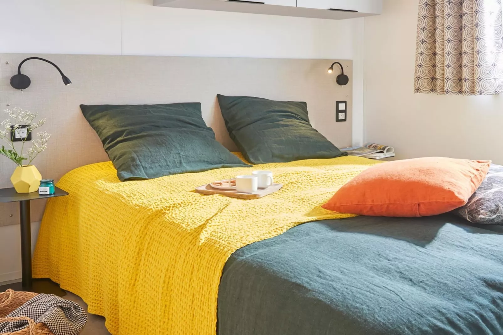Larmor plage- Lodge 3 Pièces 5 Personnes 1 bébé-Bedroom