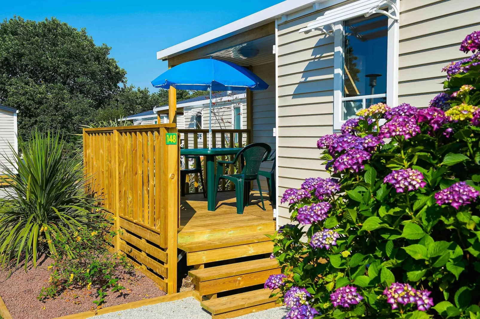 Larmor plage- Lodge 3 Pièces 5 Personnes 1 bébé-Terrace balcony