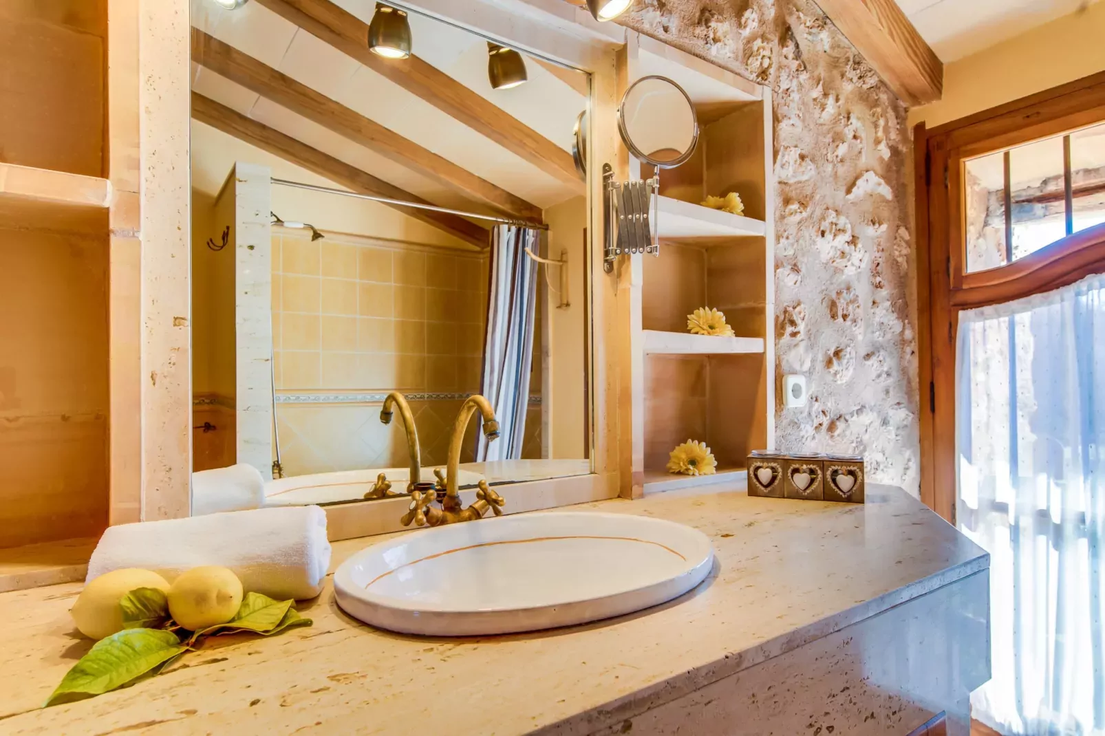 Finca Can Maria Costitx-Bathroom
