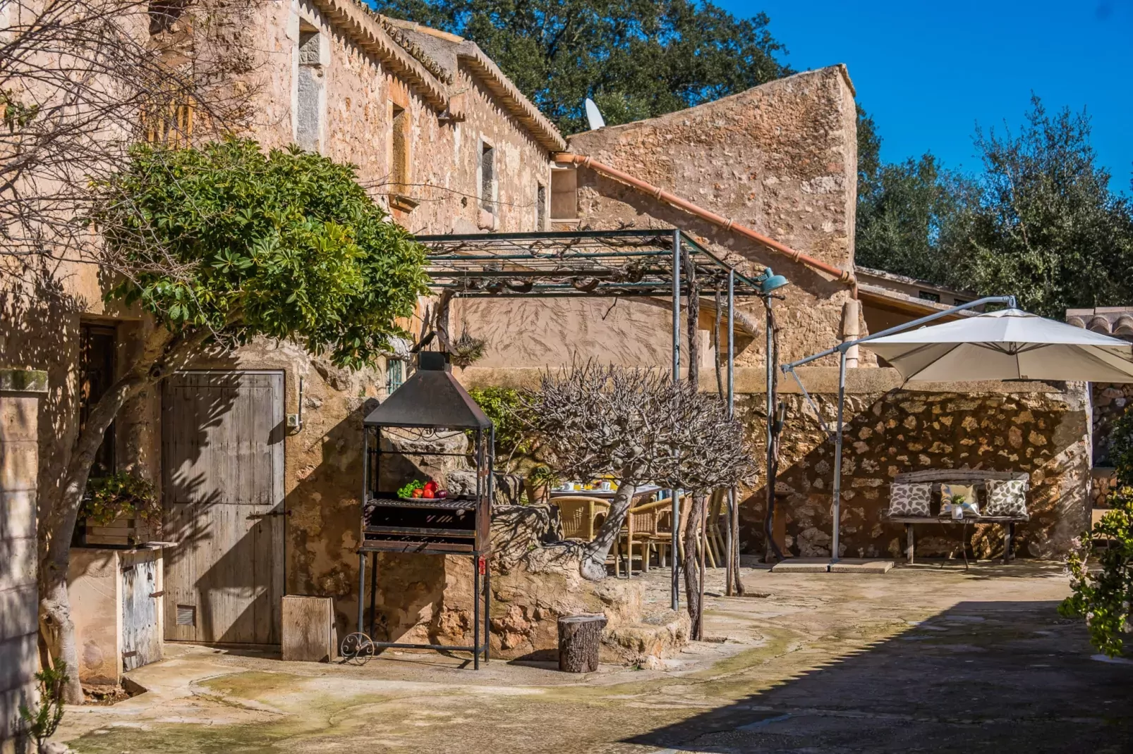 Finca Can Maria Costitx-Terrace