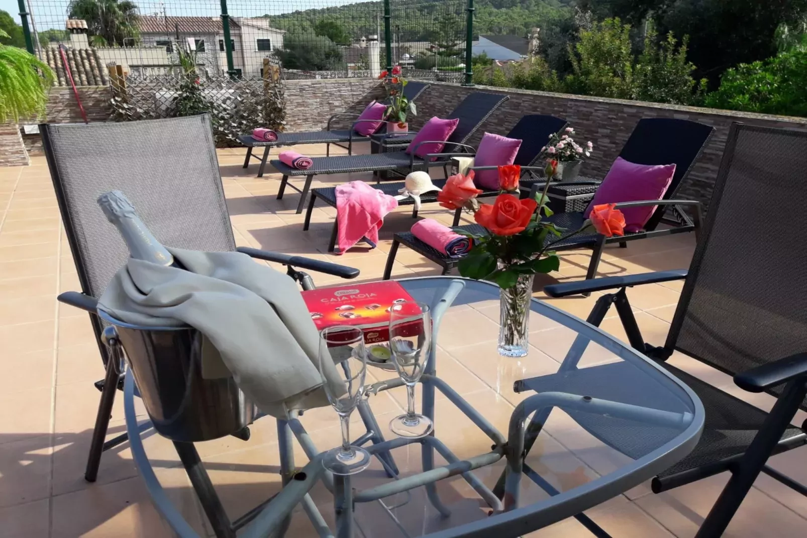 Villa Benestar-Terrasse