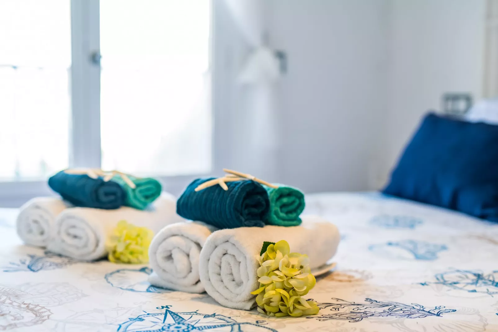 Posidonia-Schlafzimmer
