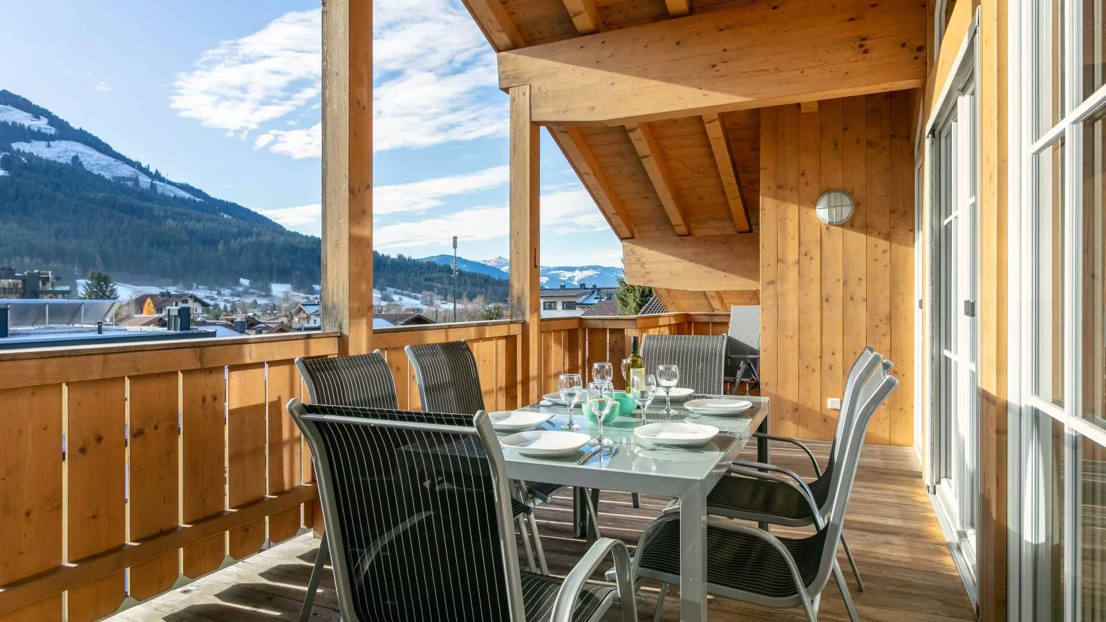 Edelalm Residenz Top 6-Balcon-terrasse