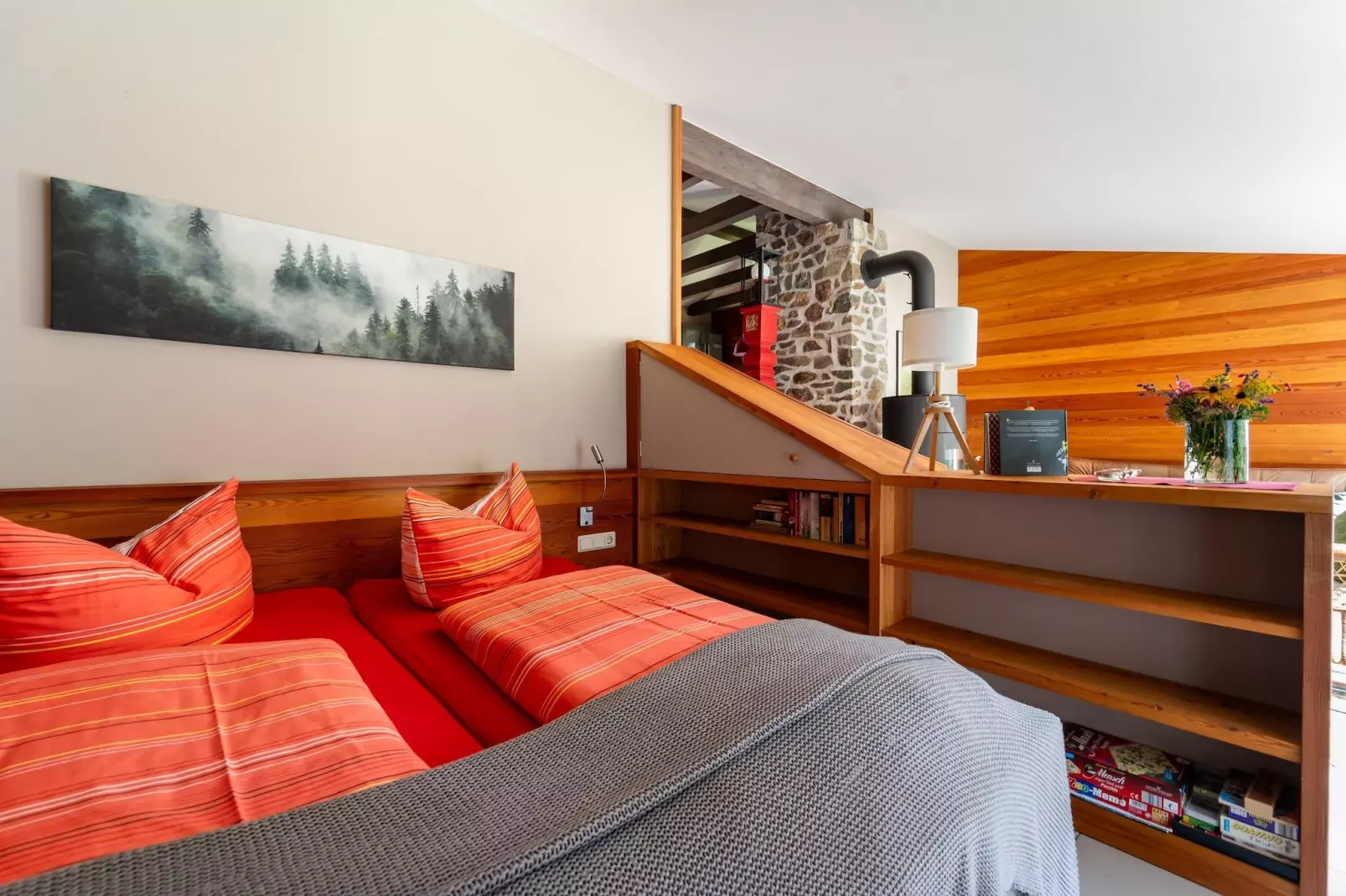 Waldhaus Harz-Schlafzimmer