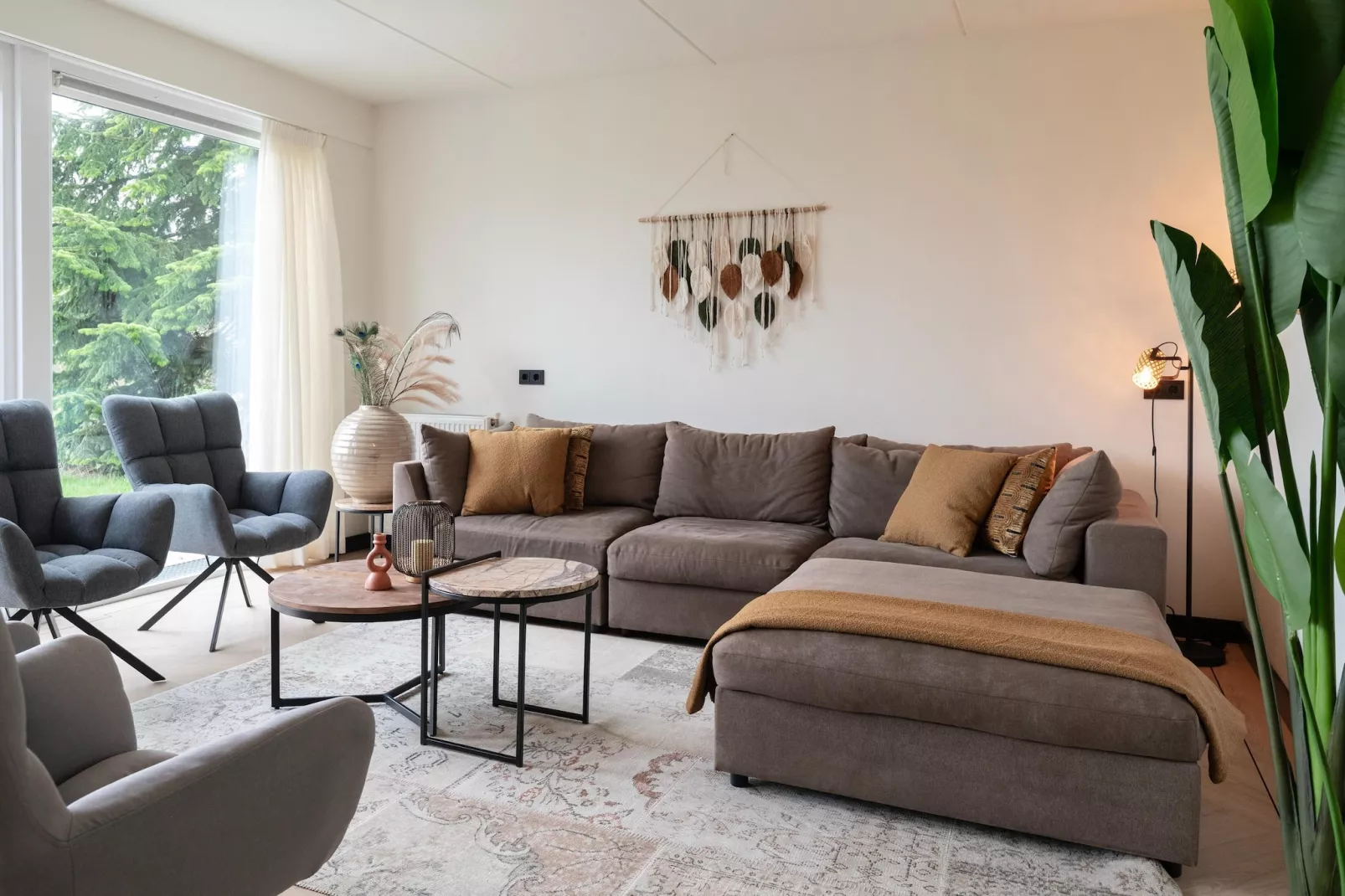 8 persoons villa-Wohnzimmer