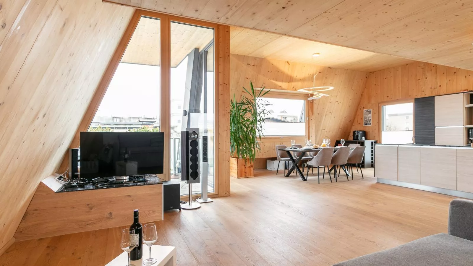 Panorama Loft-Living room