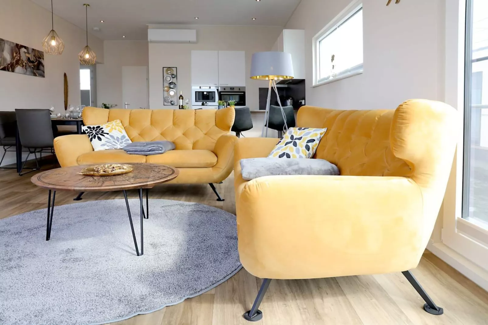 Hausboot in Ribnitz-Damgarten-Living room