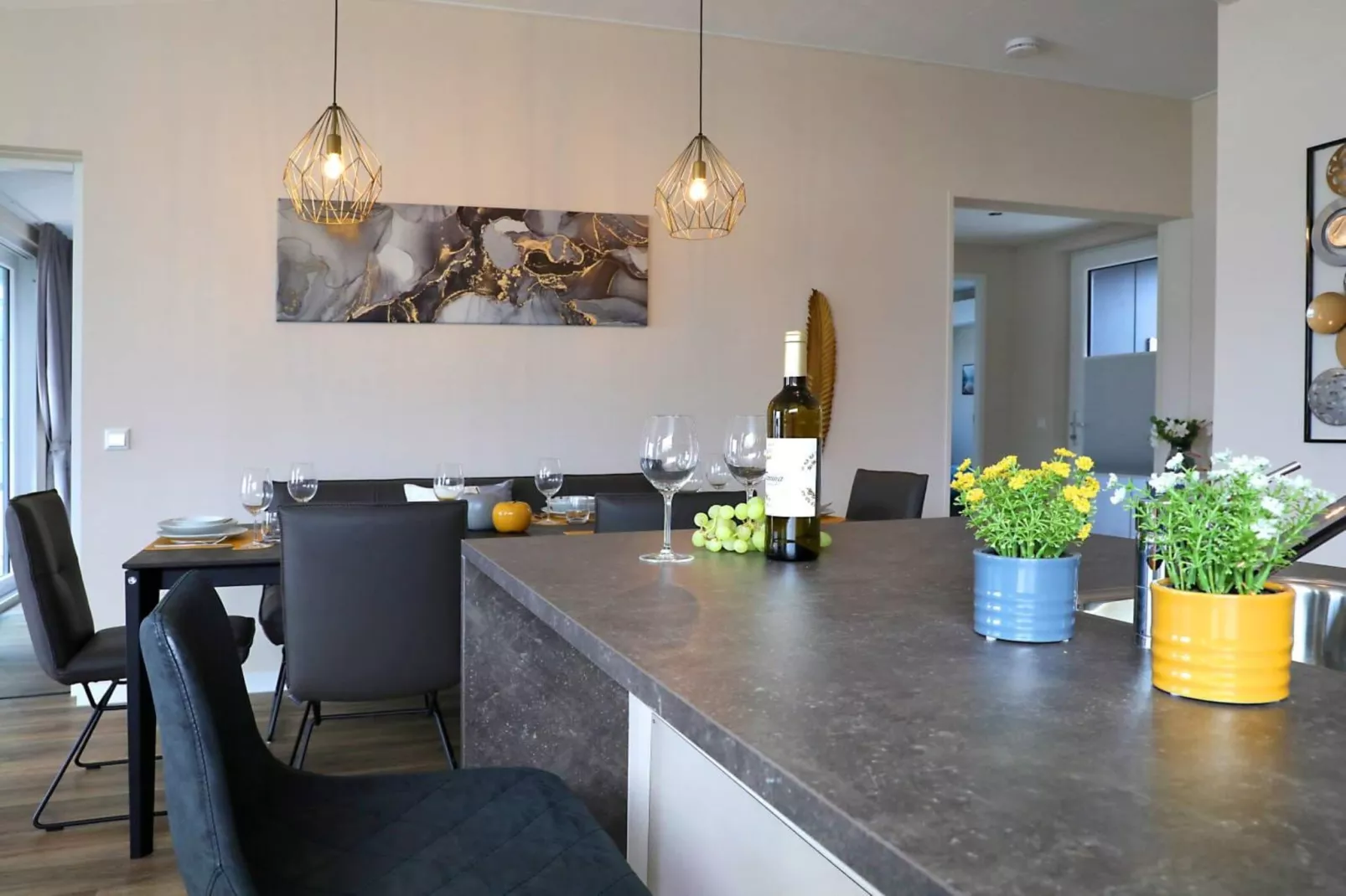 Hausboot in Ribnitz-Damgarten-Living room