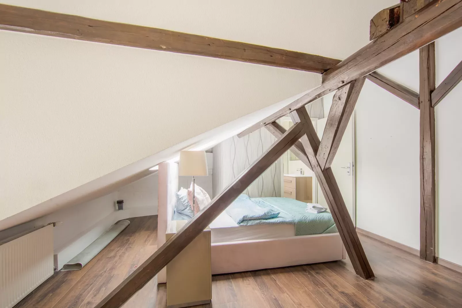 Maisonette im Taunus mit mediterrane Terrasse-Schlafzimmer