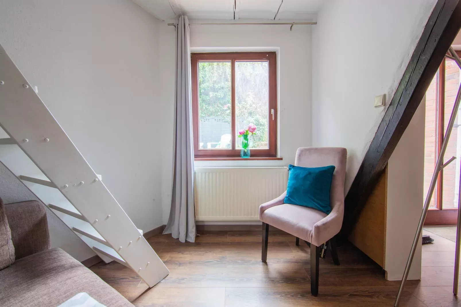 Maisonette im Taunus mit mediterrane Terrasse-Schlafzimmer