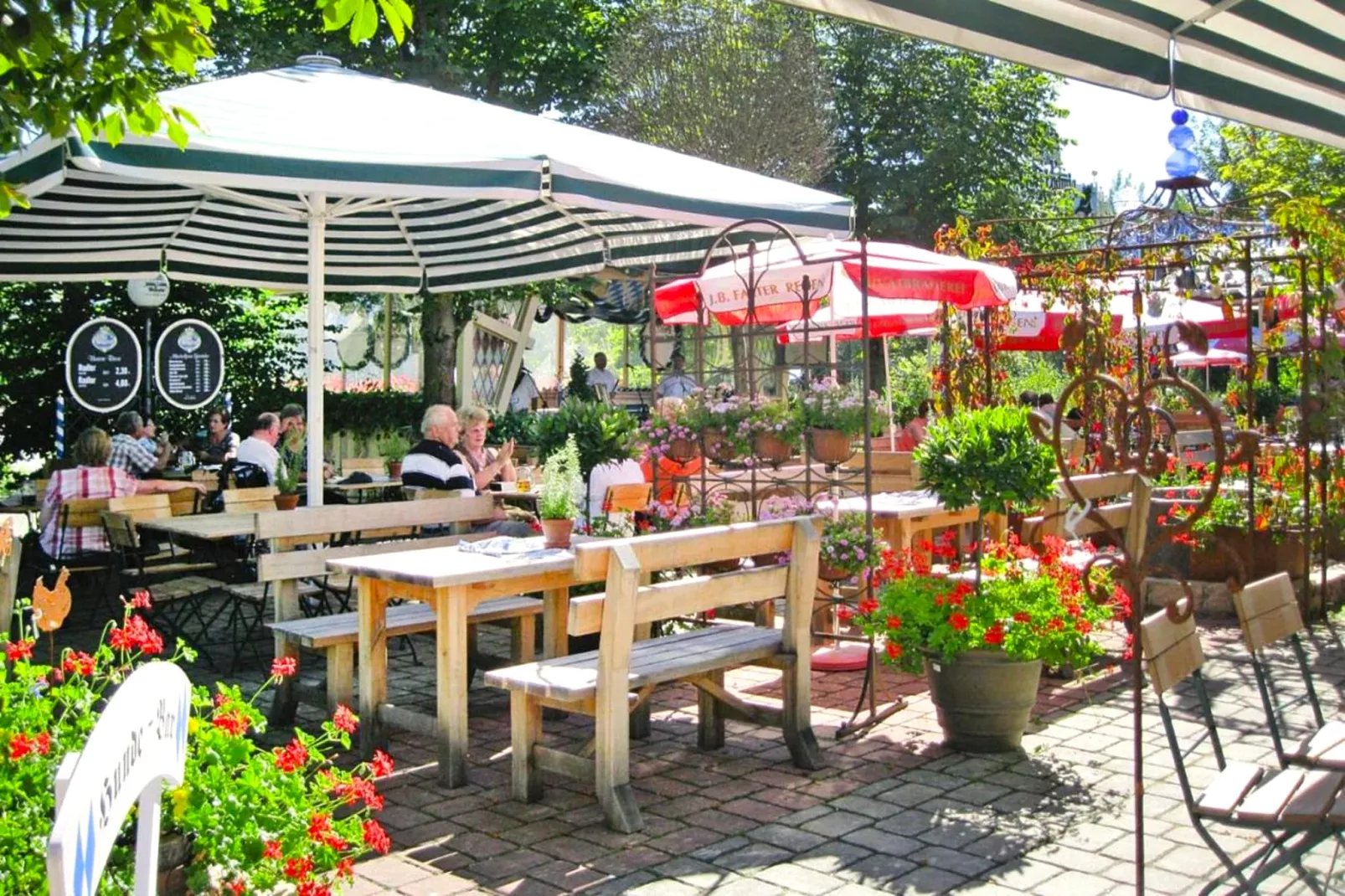 Apartment im Haus Sonntal-Gardens summer