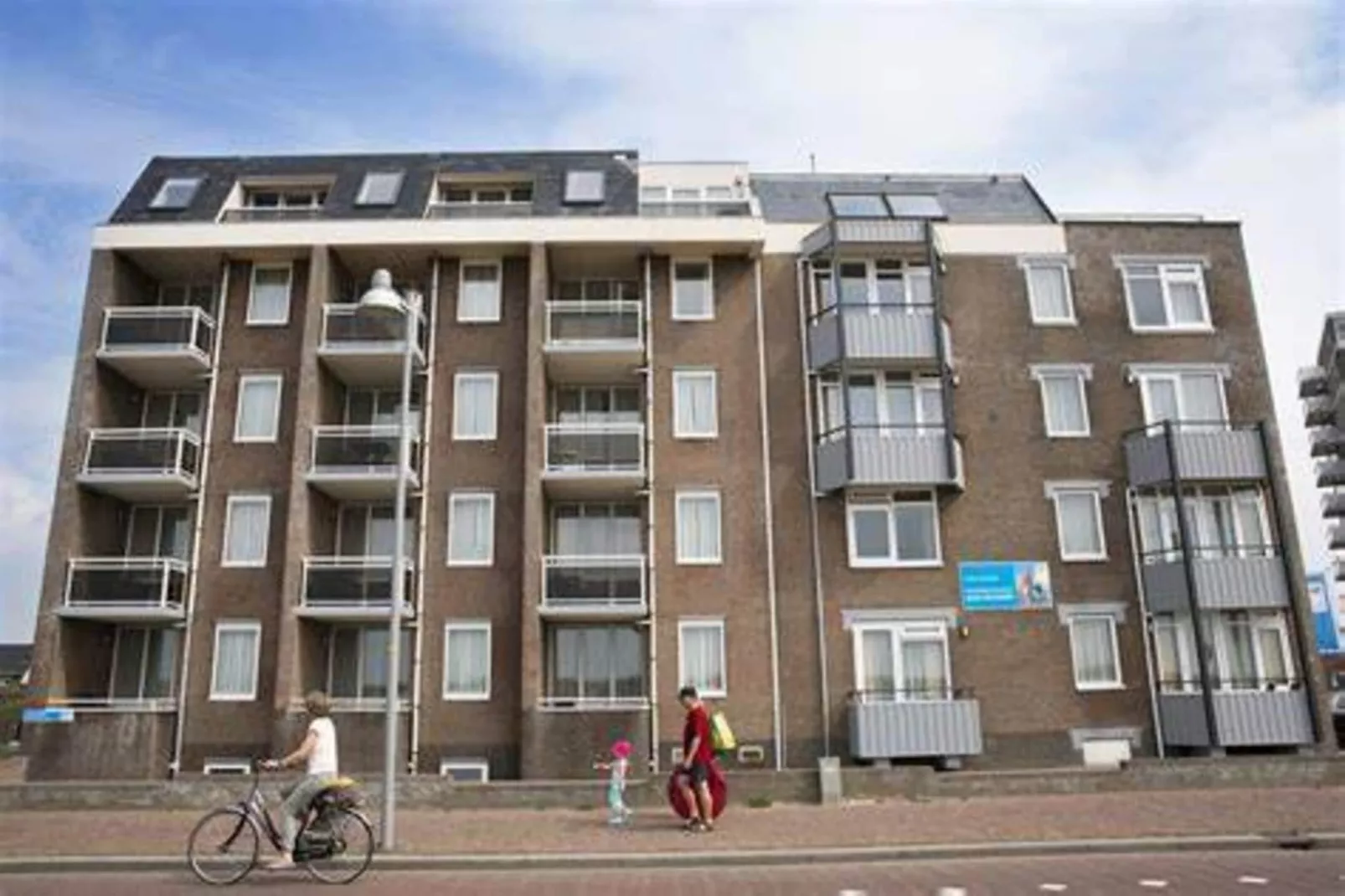 Scheveningen Harbour 28B-Gebiete Sommer 1 km