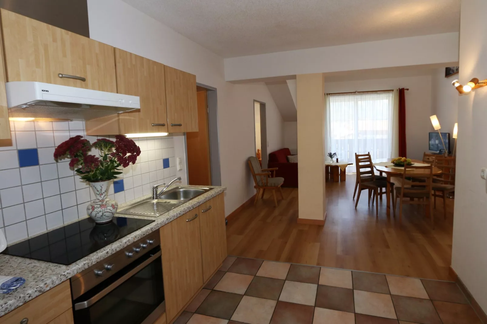 Wirtlerhaus Bichlbach - 6 Personen-Küche