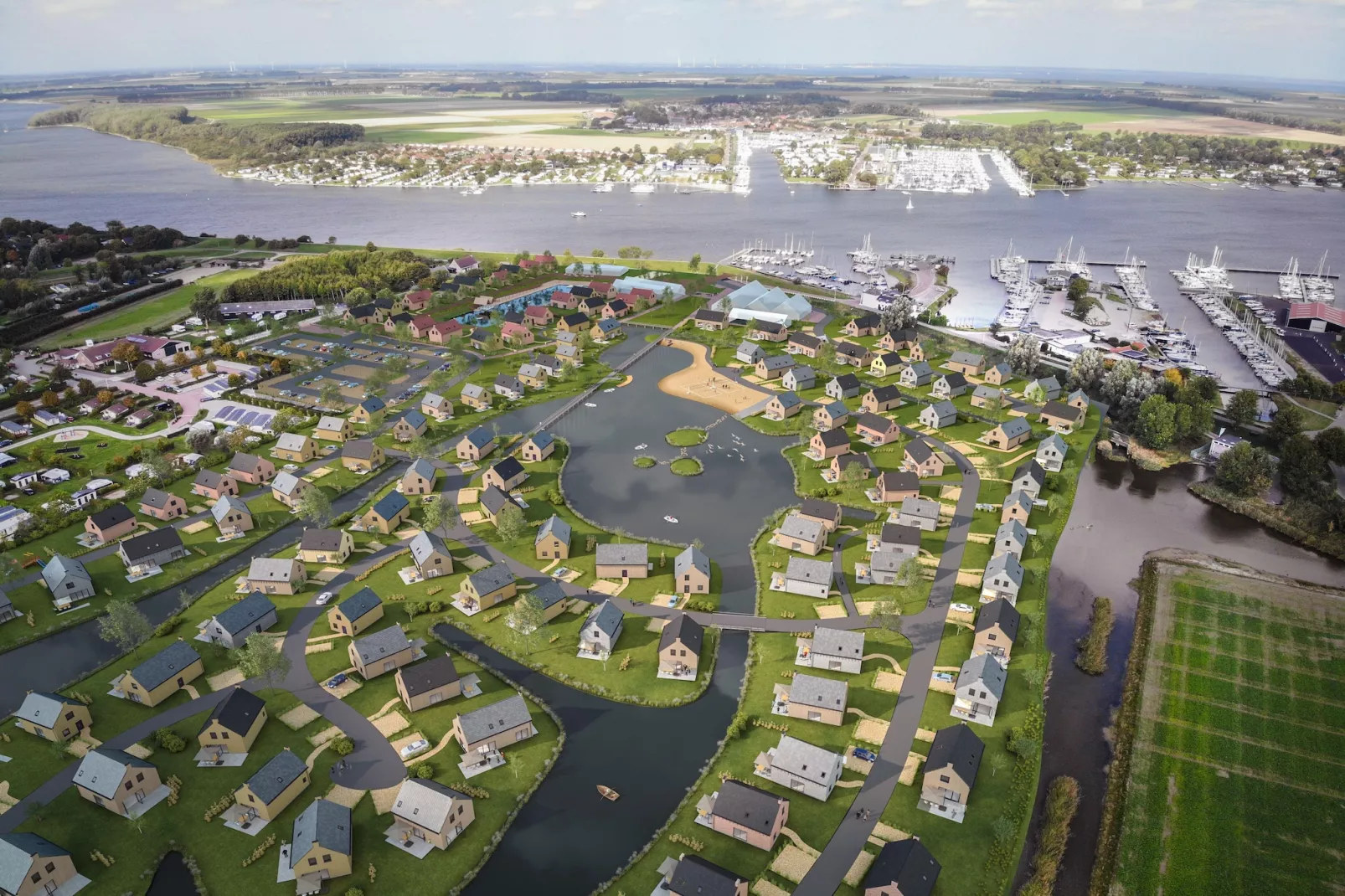 Park Veerse Kreek 3-Areas summer 20km