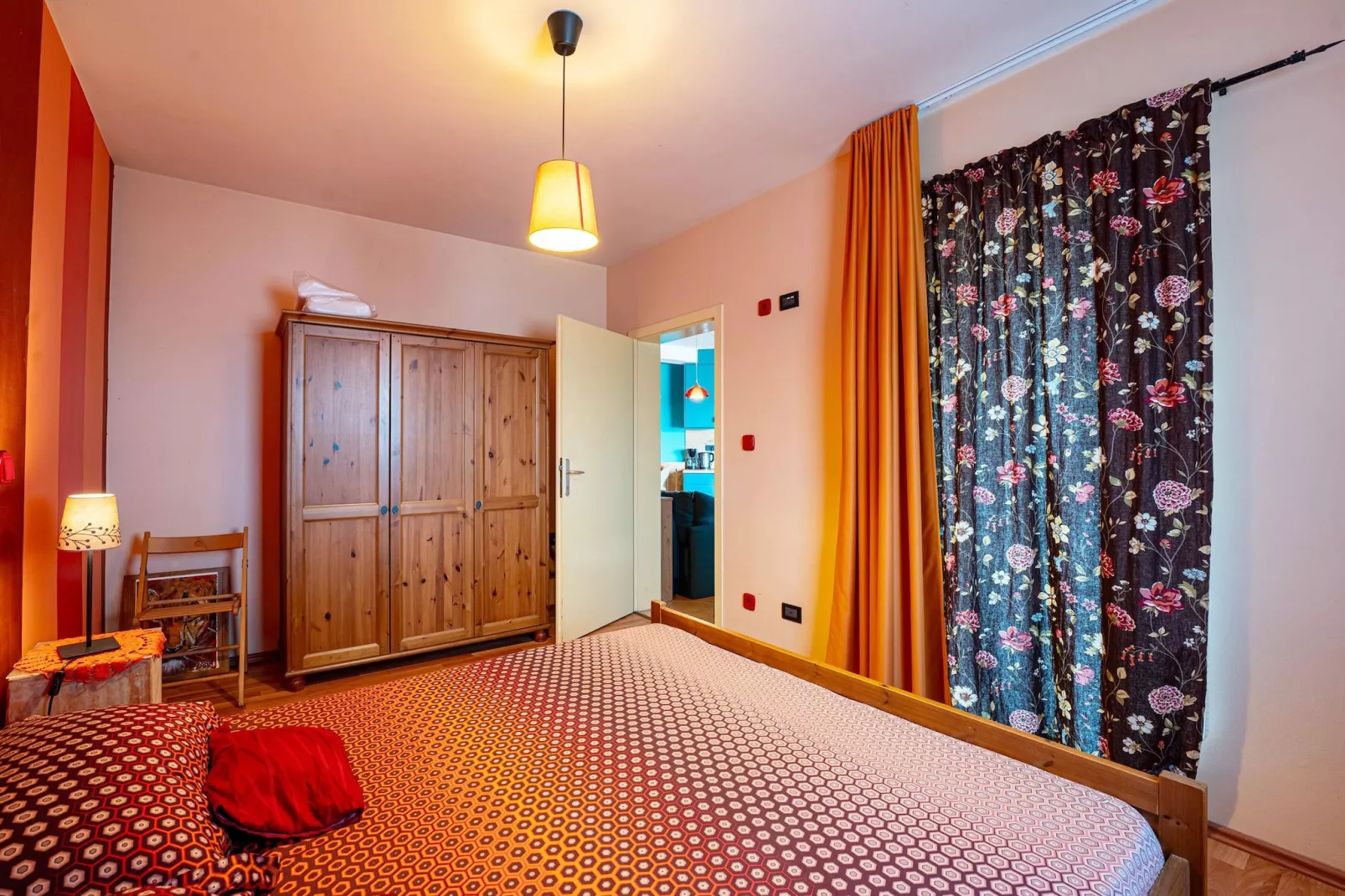 Oliveto - Apt. Sole with Sea View-Chambre