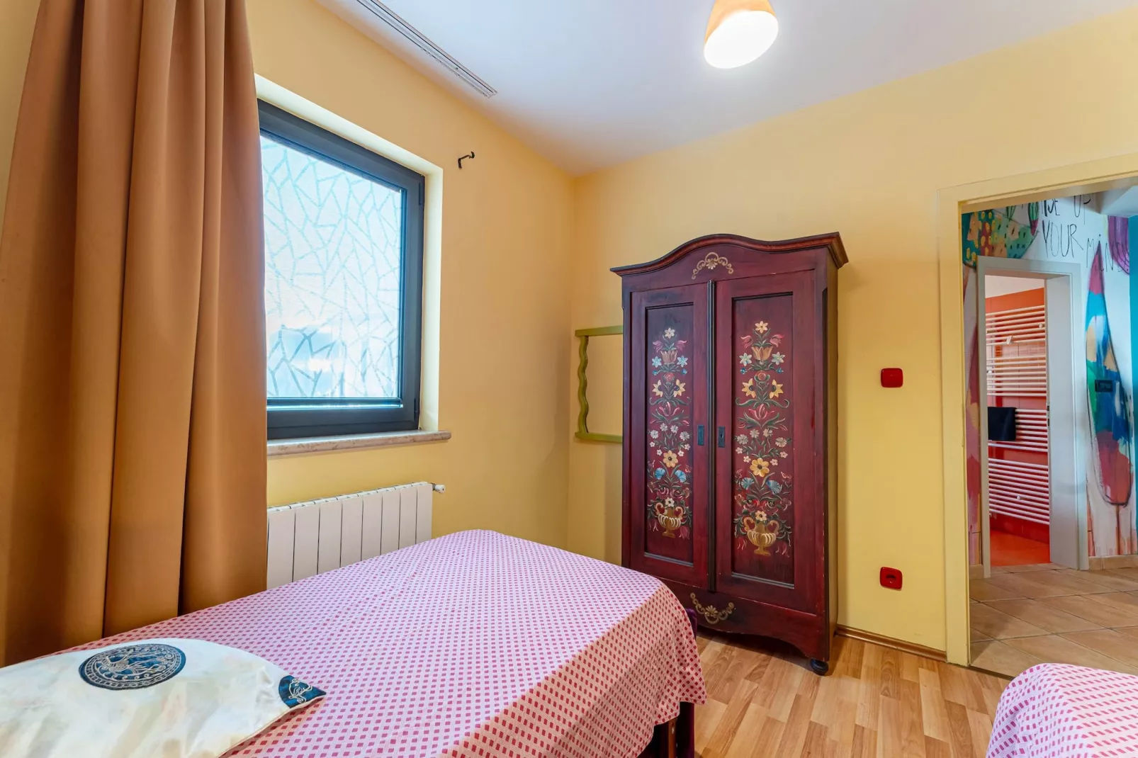 Oliveto - Apt. Sole with Sea View-Chambre