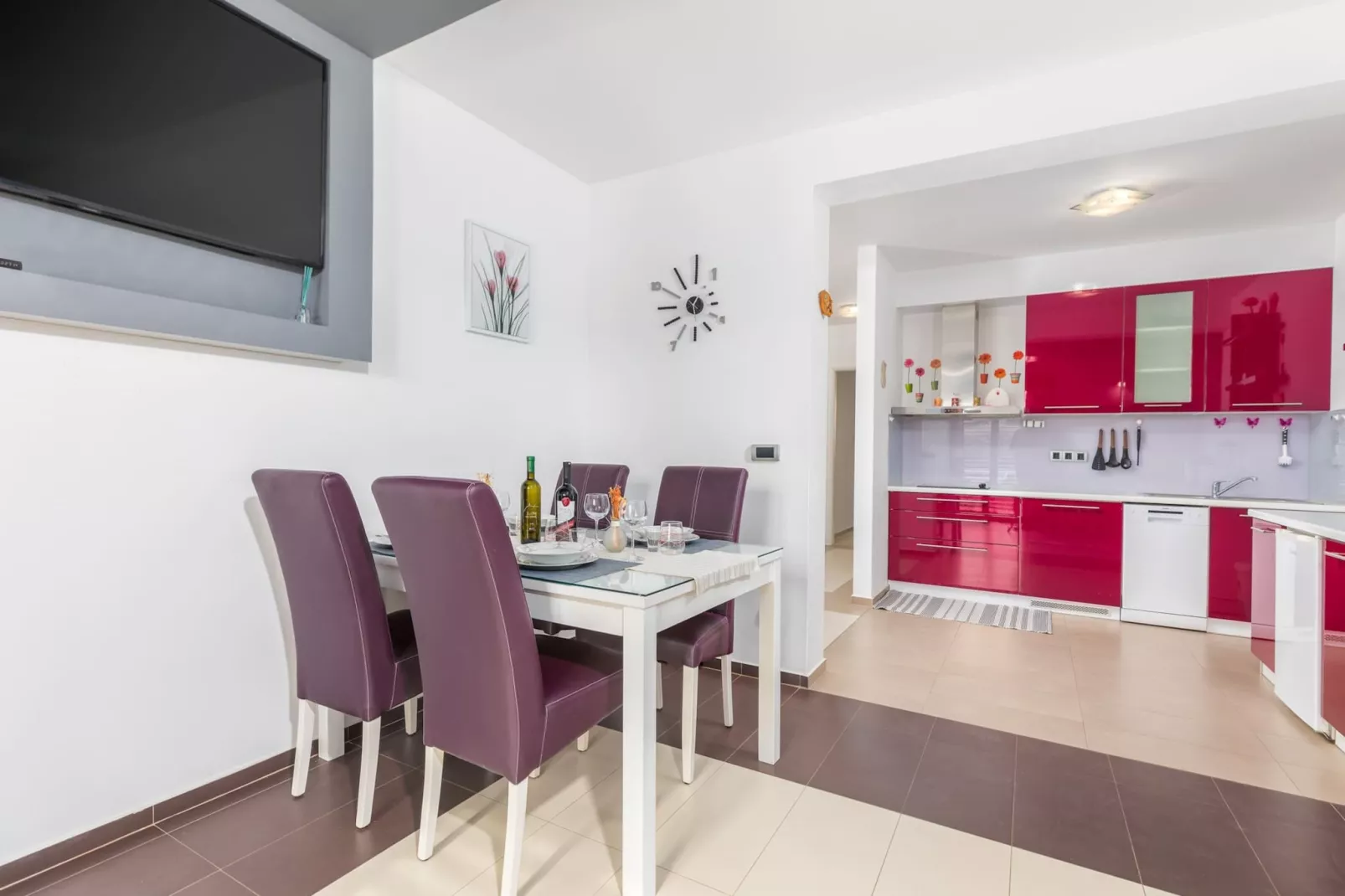 Villa Gigetto with Private Pool and Big Garden-Küche