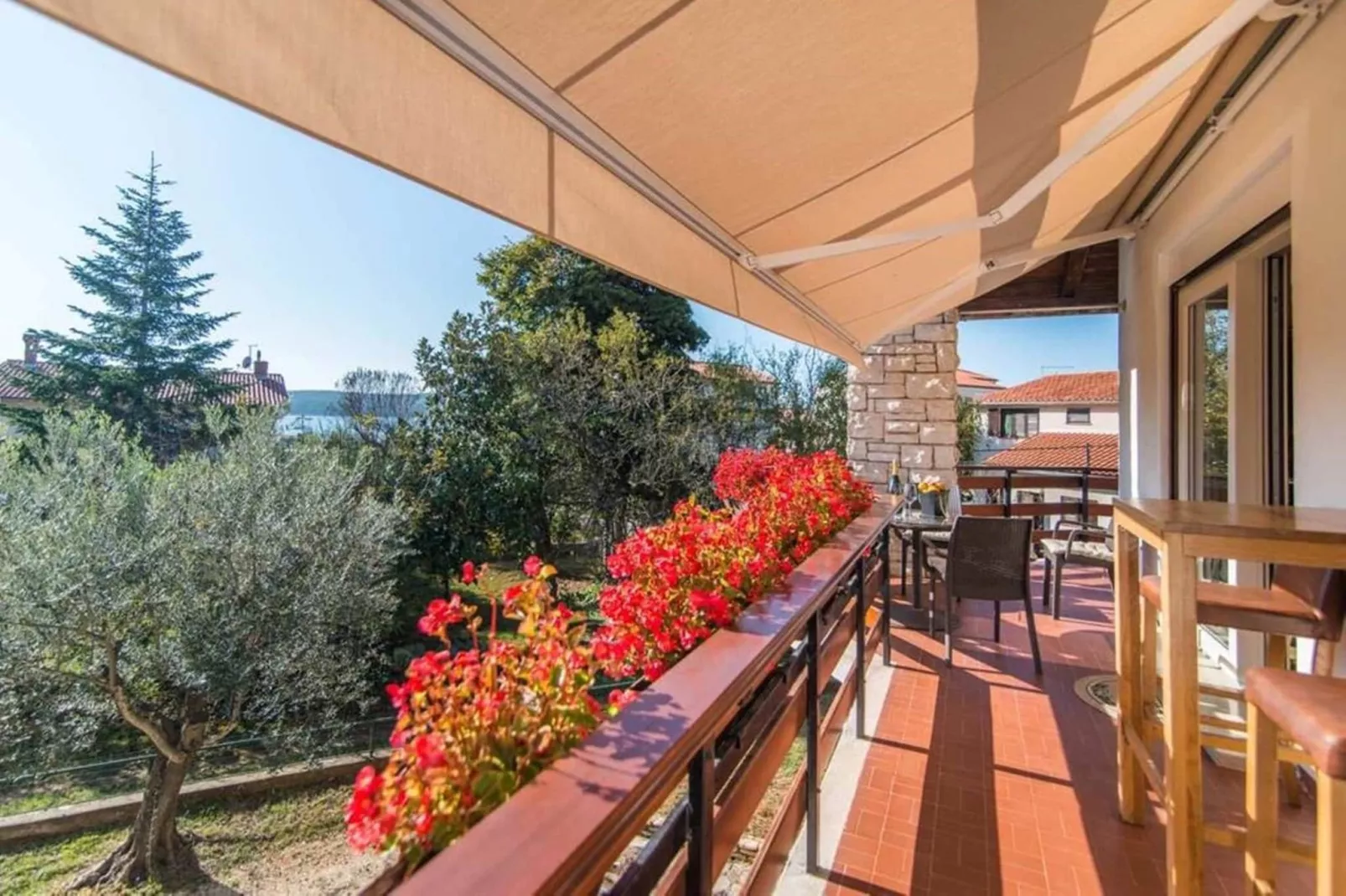 Villa Amalija - Apartment Amy with Sea View-Terrace balcony