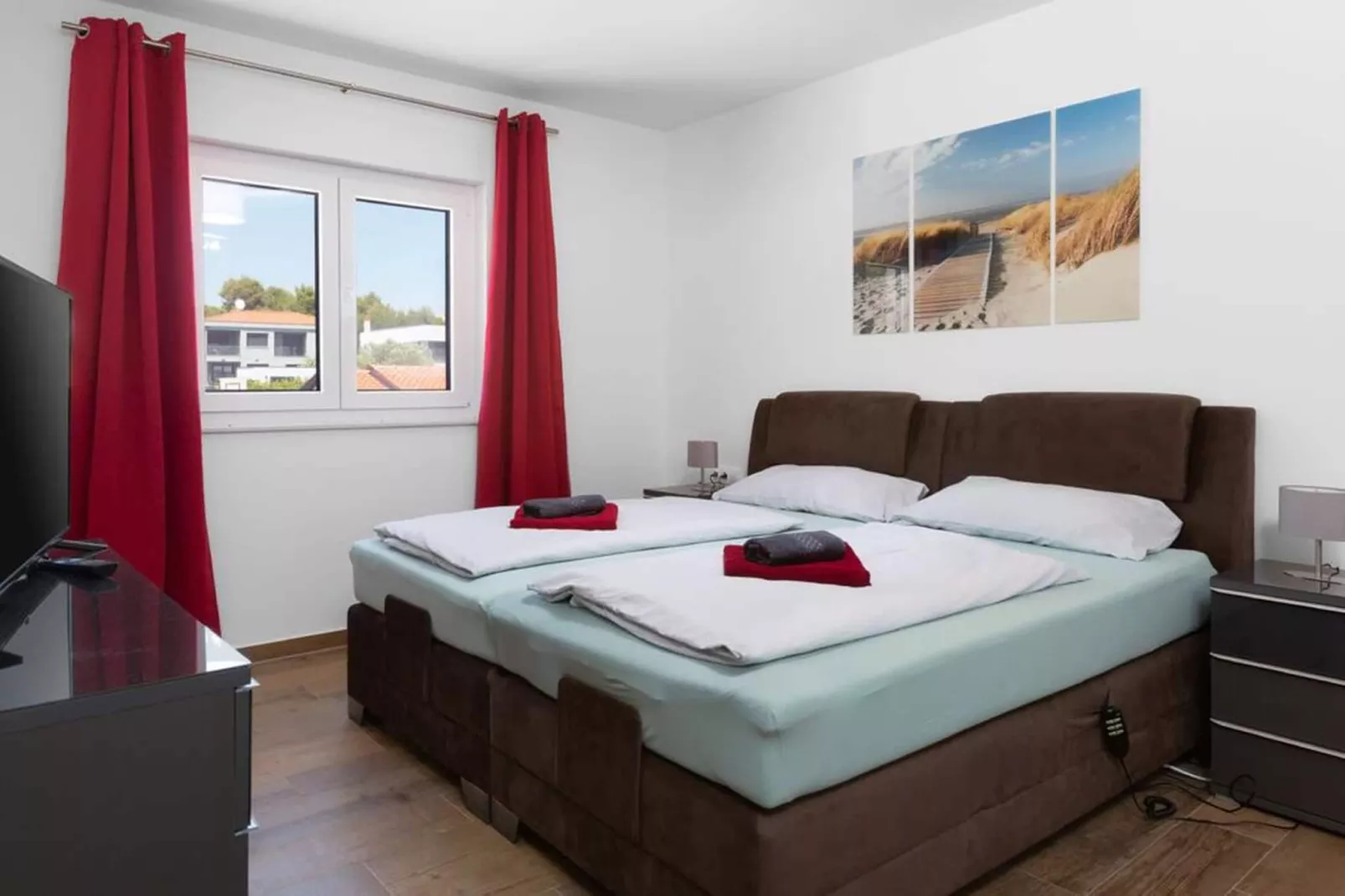 Villa Histra - Private Pool, Sea View, 5 Bedrooms-Bedroom